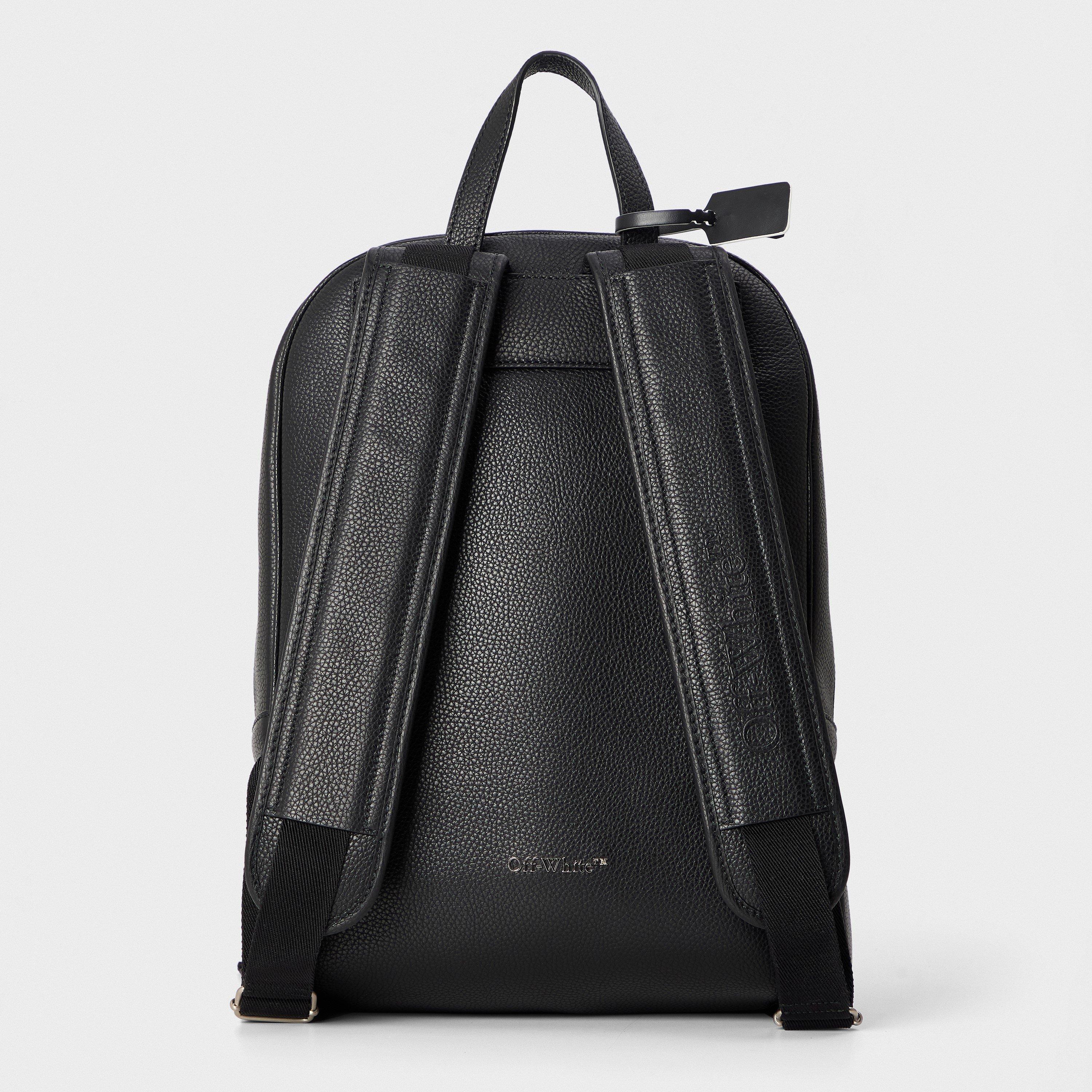 Black - Off White - Men's Backpack - 2