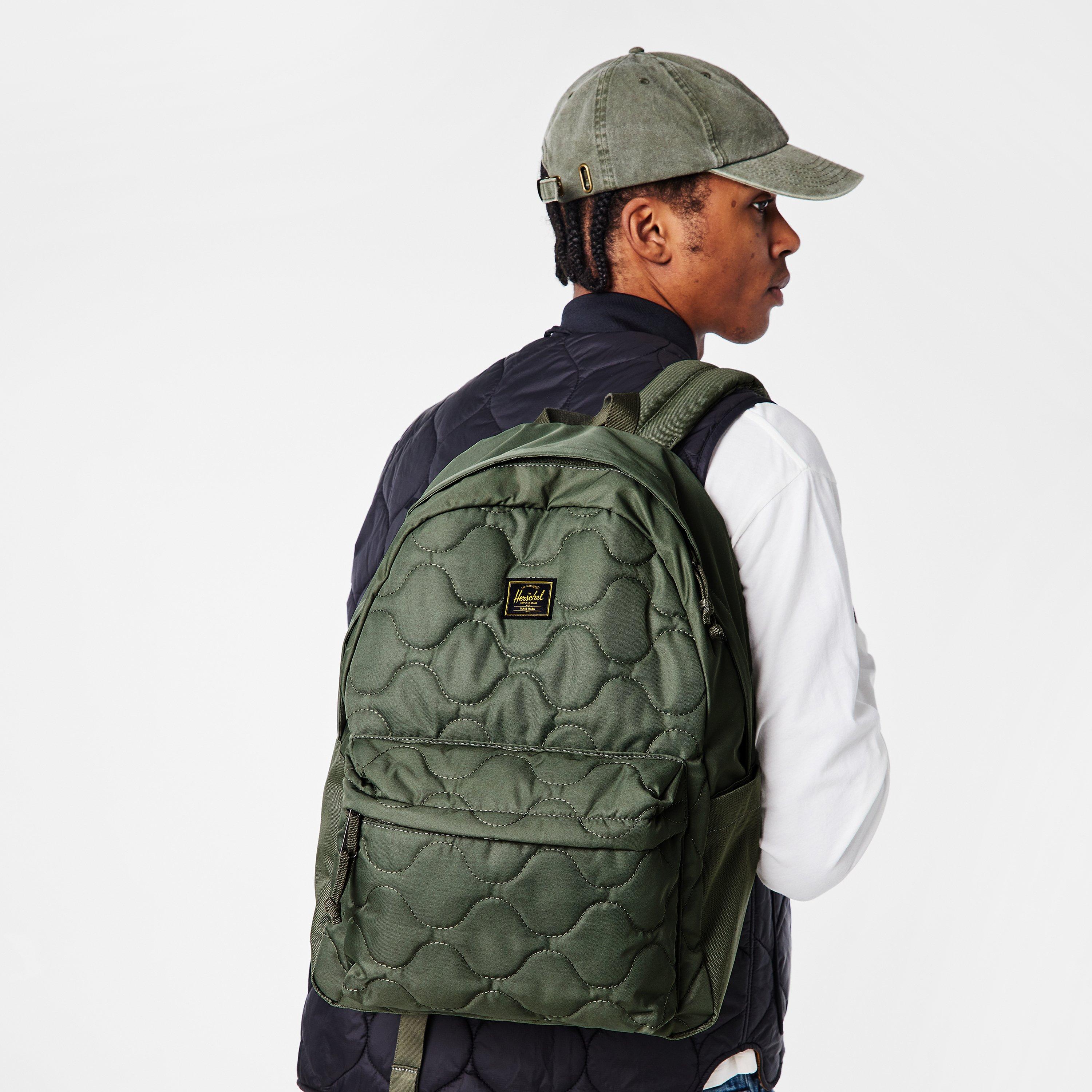 Verde Escaravelho - Herschel Supply Co - Classic XL Quilted Backpack - 3