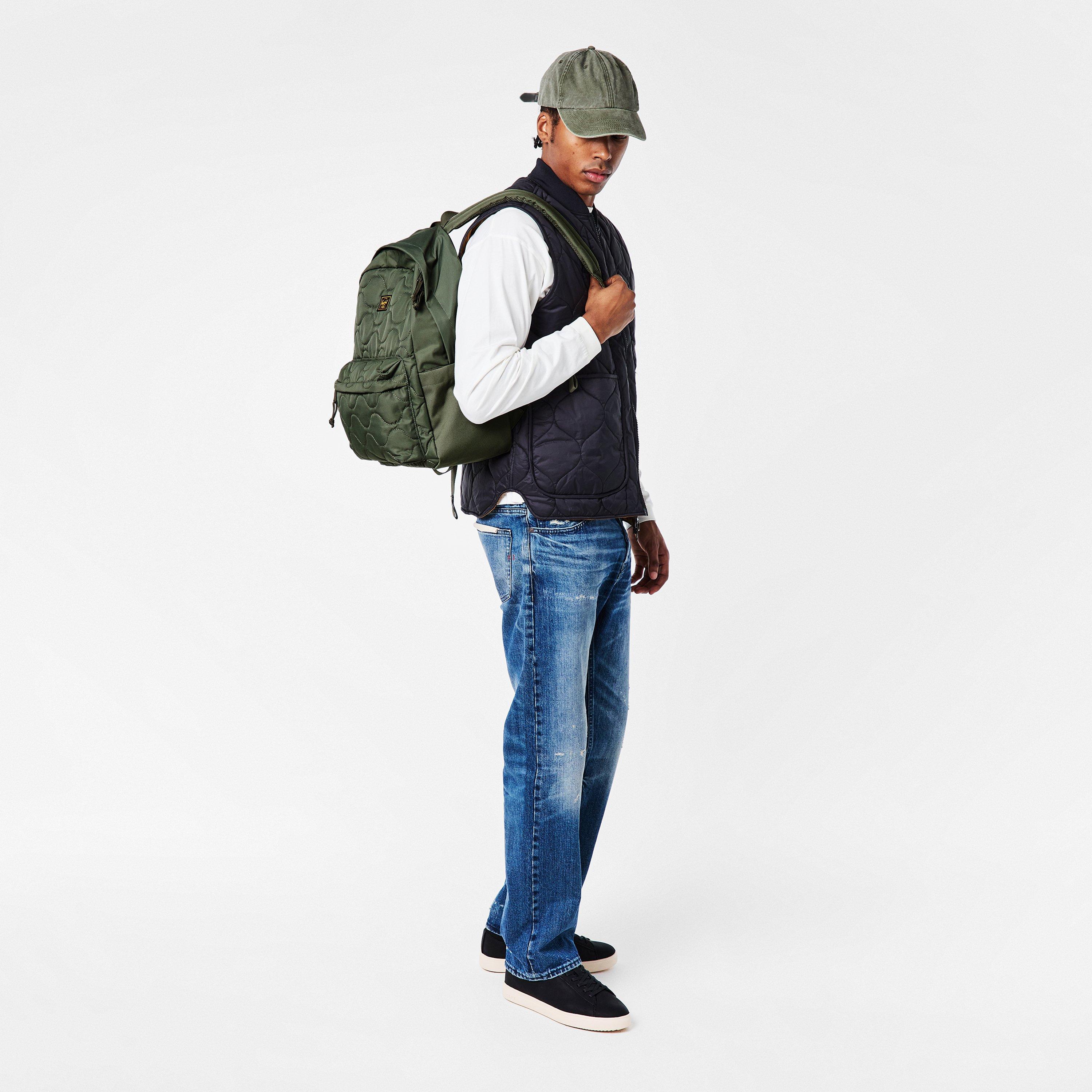 Verde Escaravelho - Herschel Supply Co - Classic XL Quilted Backpack - 6