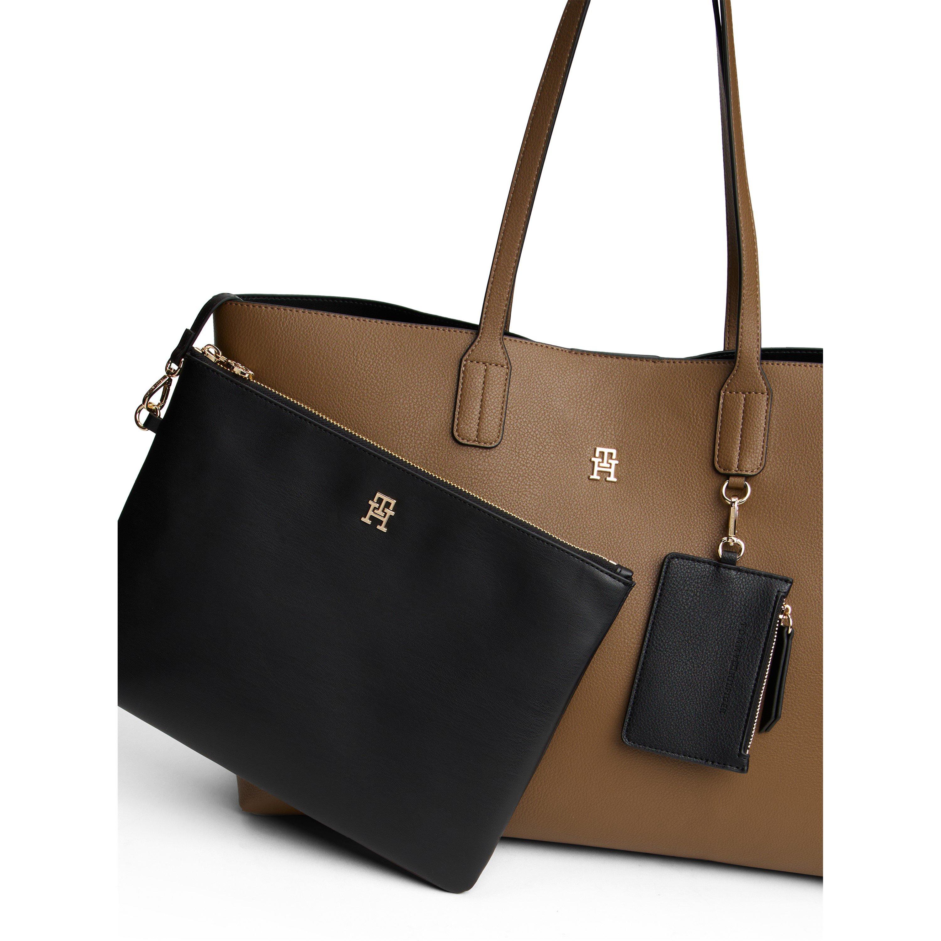 Nordic Taupe - Tommy Hilfiger - Tommy Icon Tote Ld61 - 4