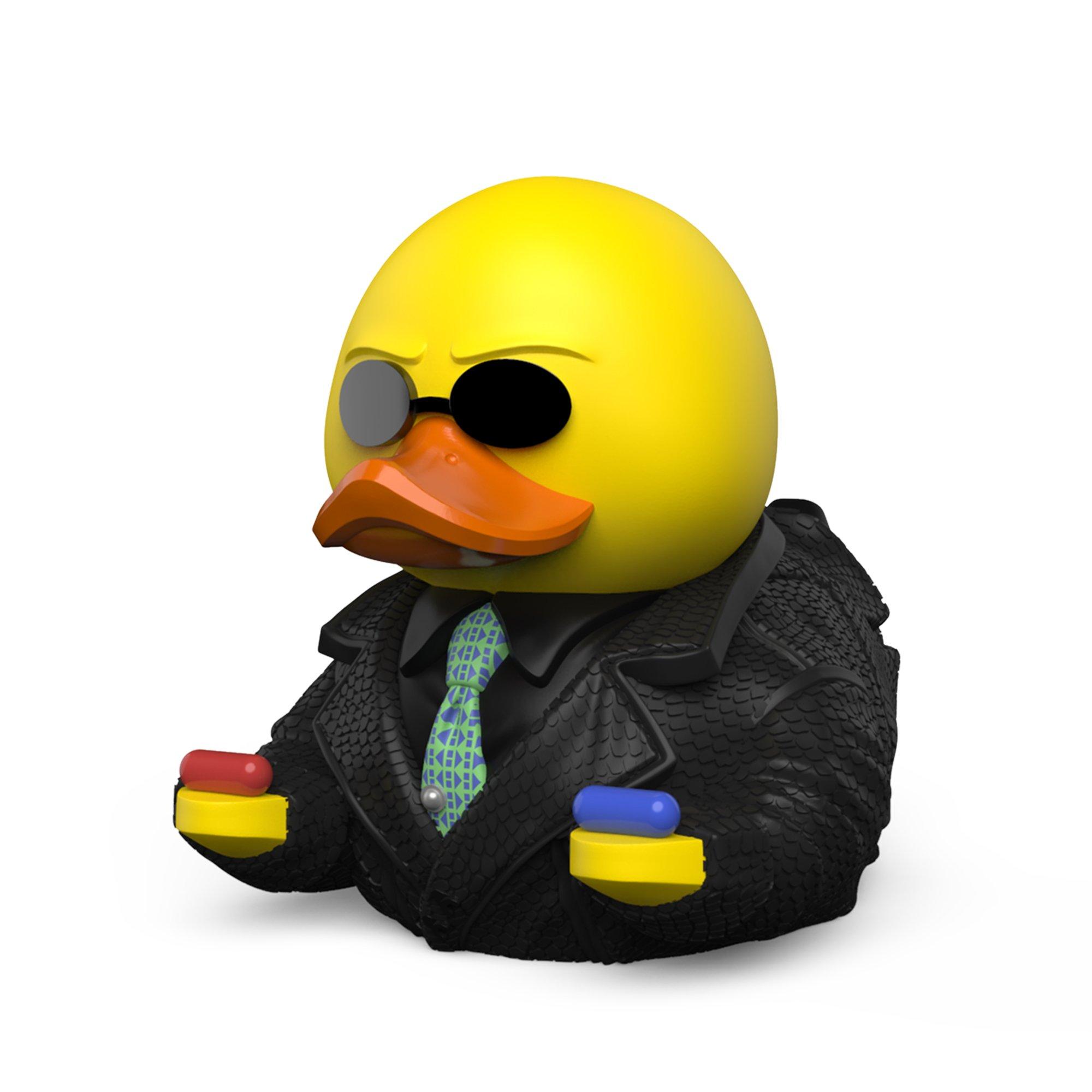 Tubbz  The Matrix Rubber Duck Animal Toy Morpheus