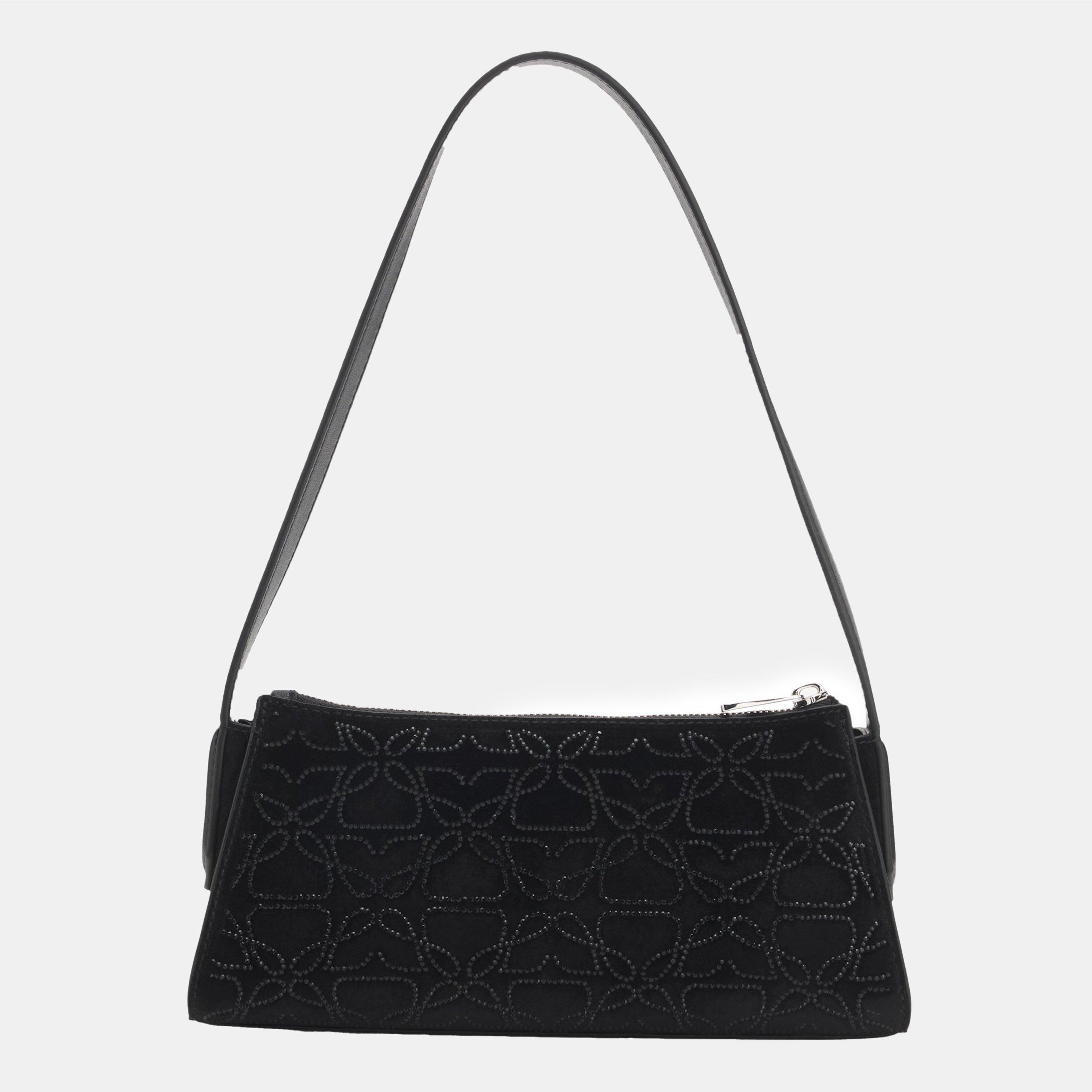 Black 001 - Hugo - Women's Hobo Bag - 2