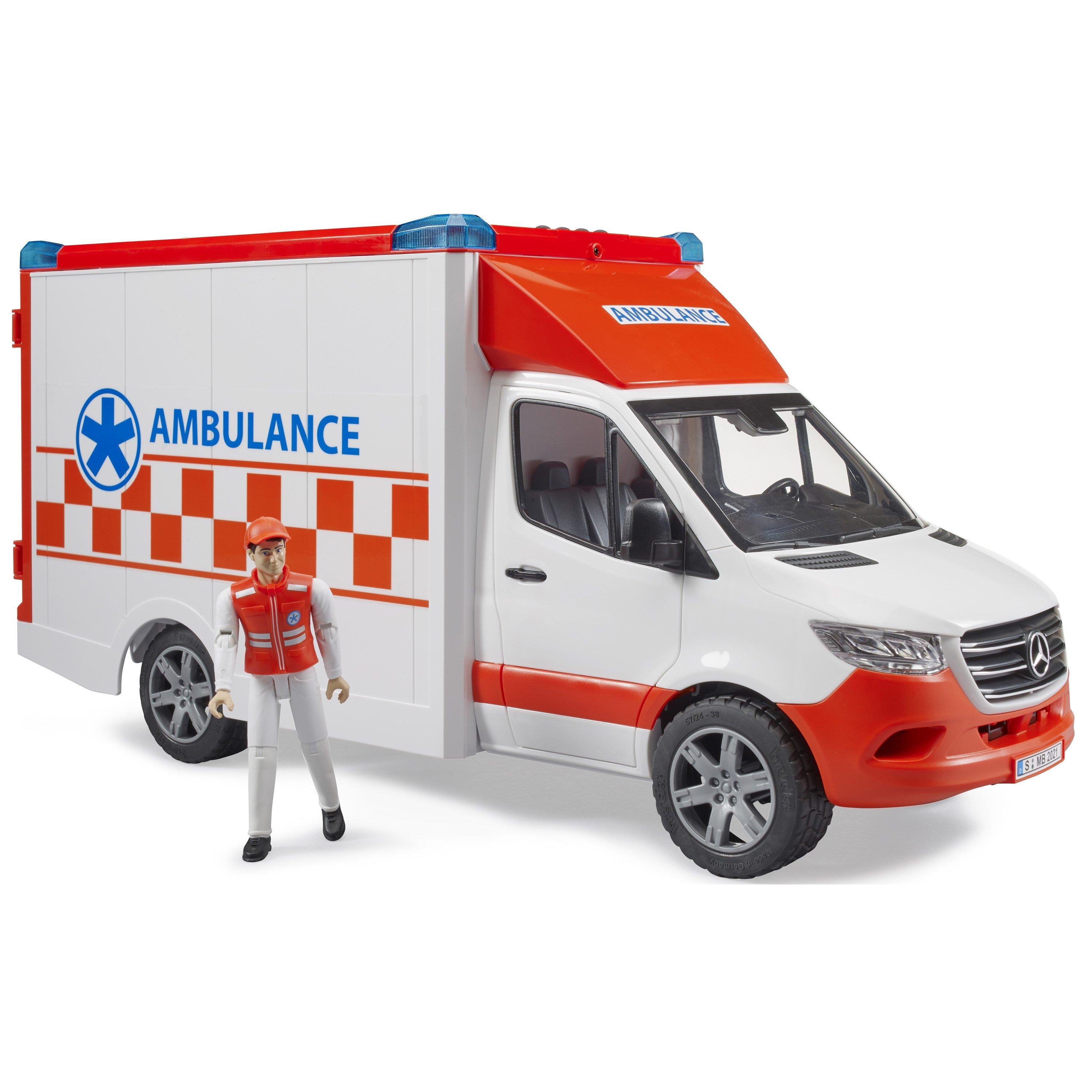 Multi - Bruder - Bruder 1:16 MB Sprinter Ambulance with driver and - 7