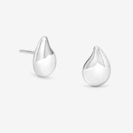 Simply Silver Sterling Silver 925 Polished Nugget Stud Earrings