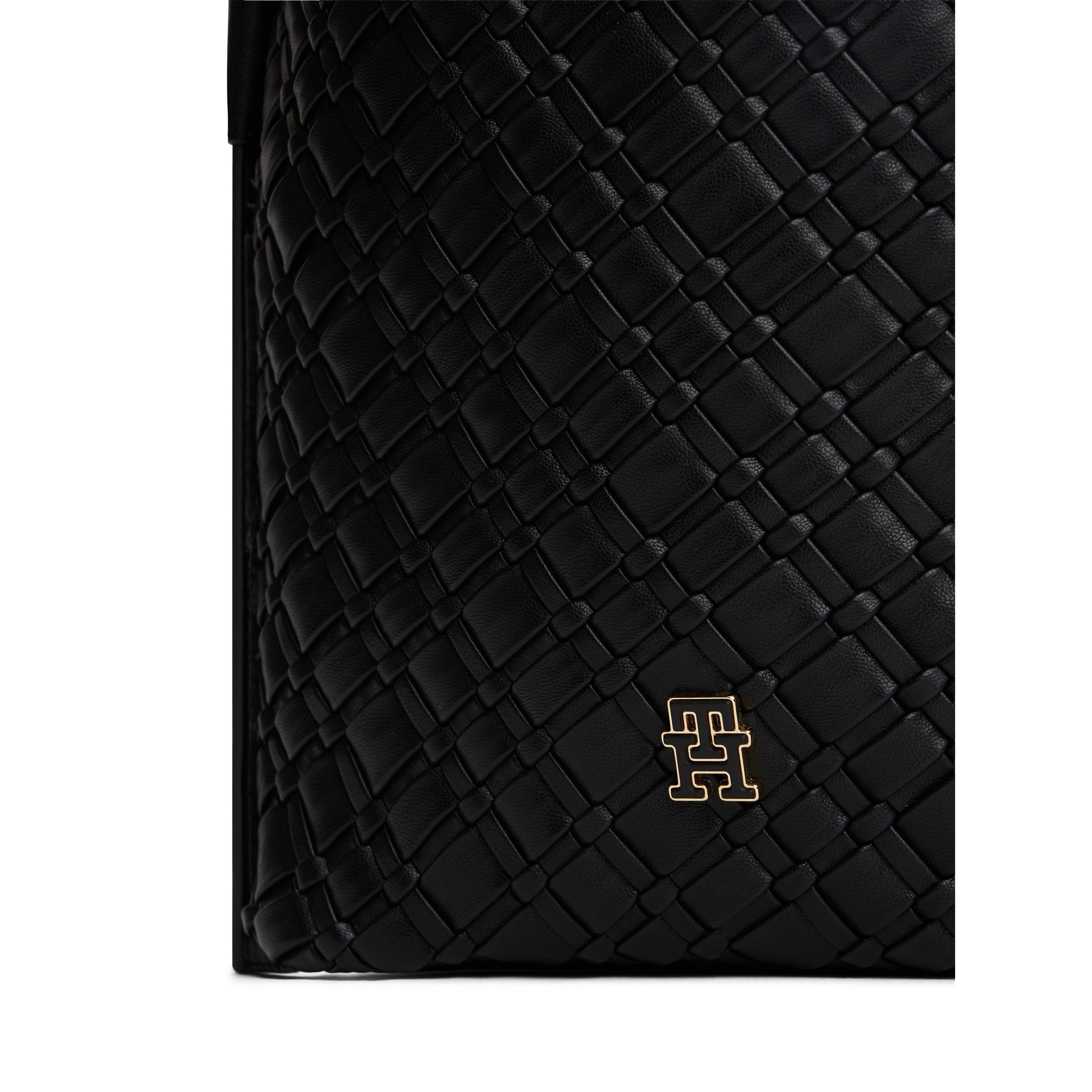 Black - Tommy Hilfiger - Tommy Woven Shoulder Ld61 - 4