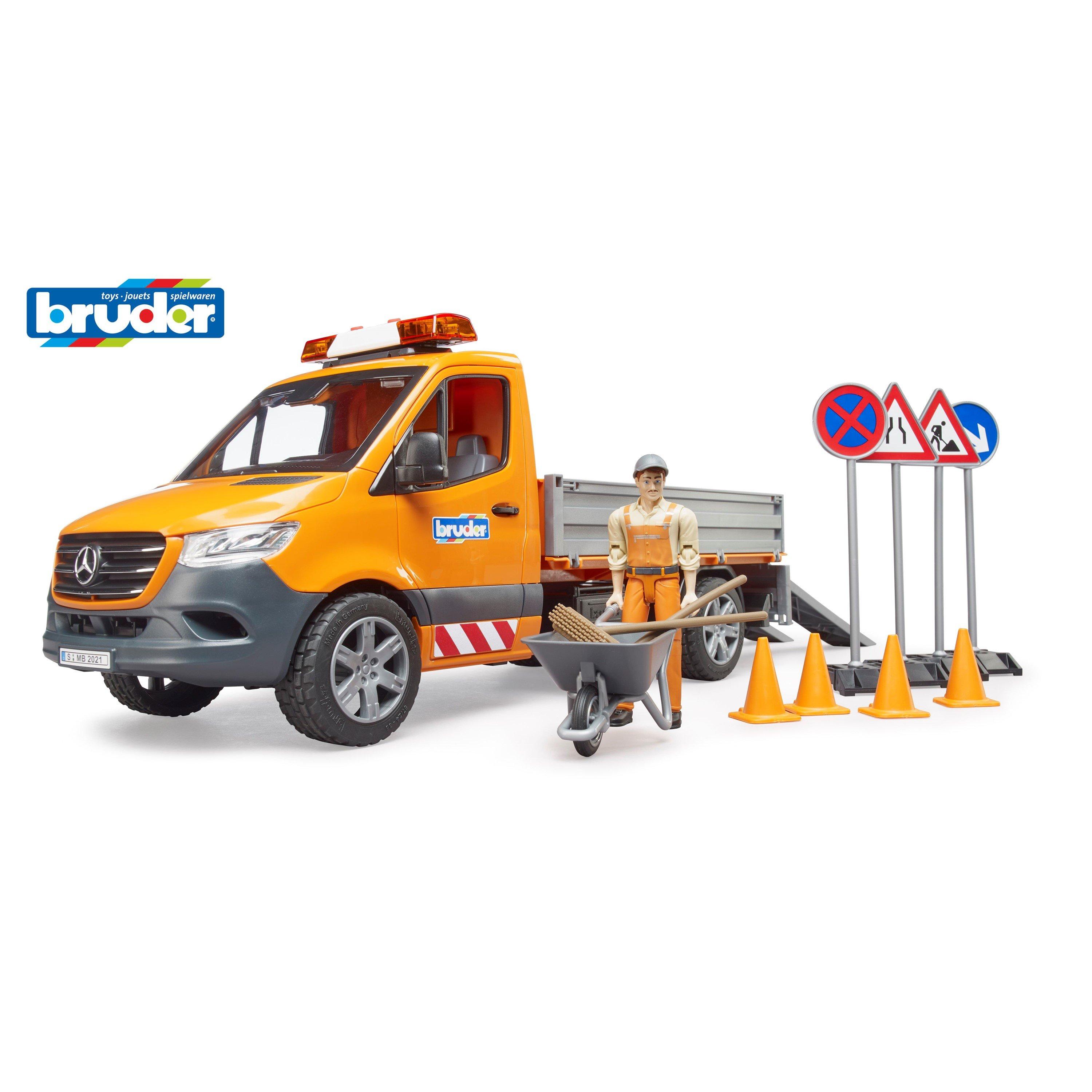 Multi - Bruder - Bruder 1:16 MB Sprinter Municipal with driver L+S - 7