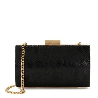 Dune London Bellview Etched Clasp Box Clutch Bag