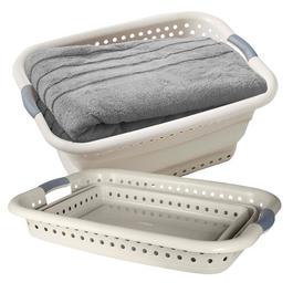 Tower Collapsible Laundry Basket Latte