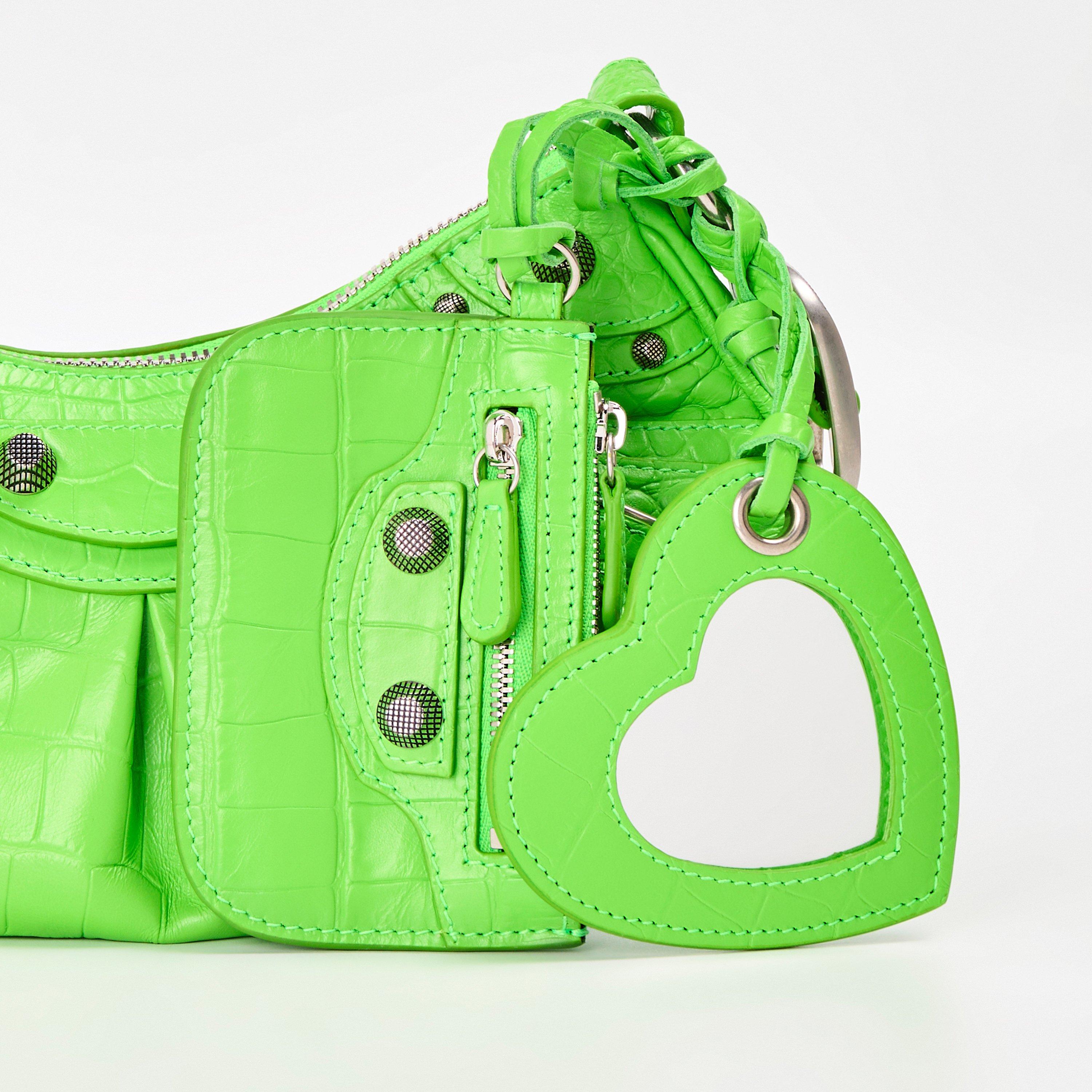 Acid Green - Balenciaga - Women's Top Handle Bag - 4
