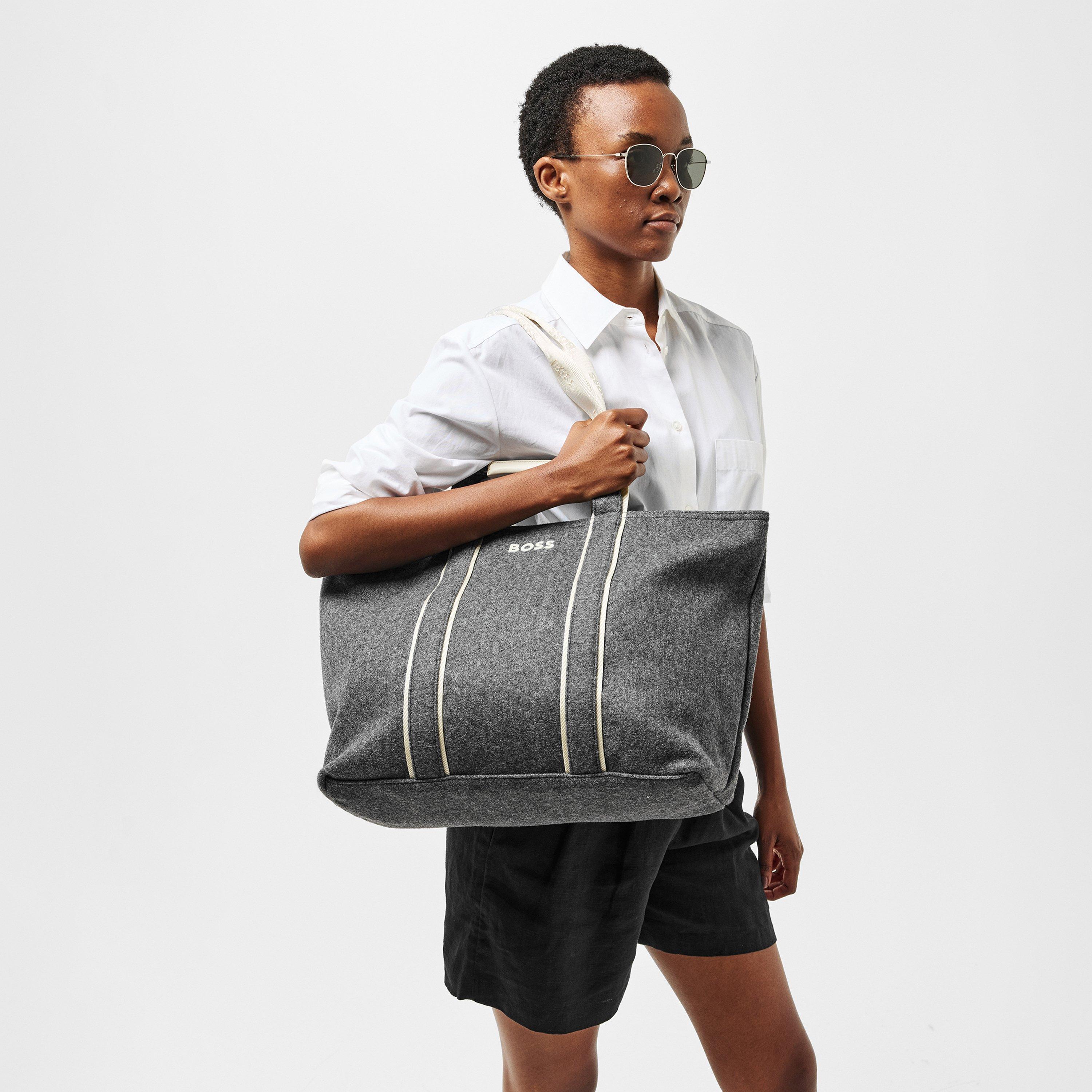 Dark Grey 023 - Boss - Women's Palmah Tote Bag, Stylish Tote - 3