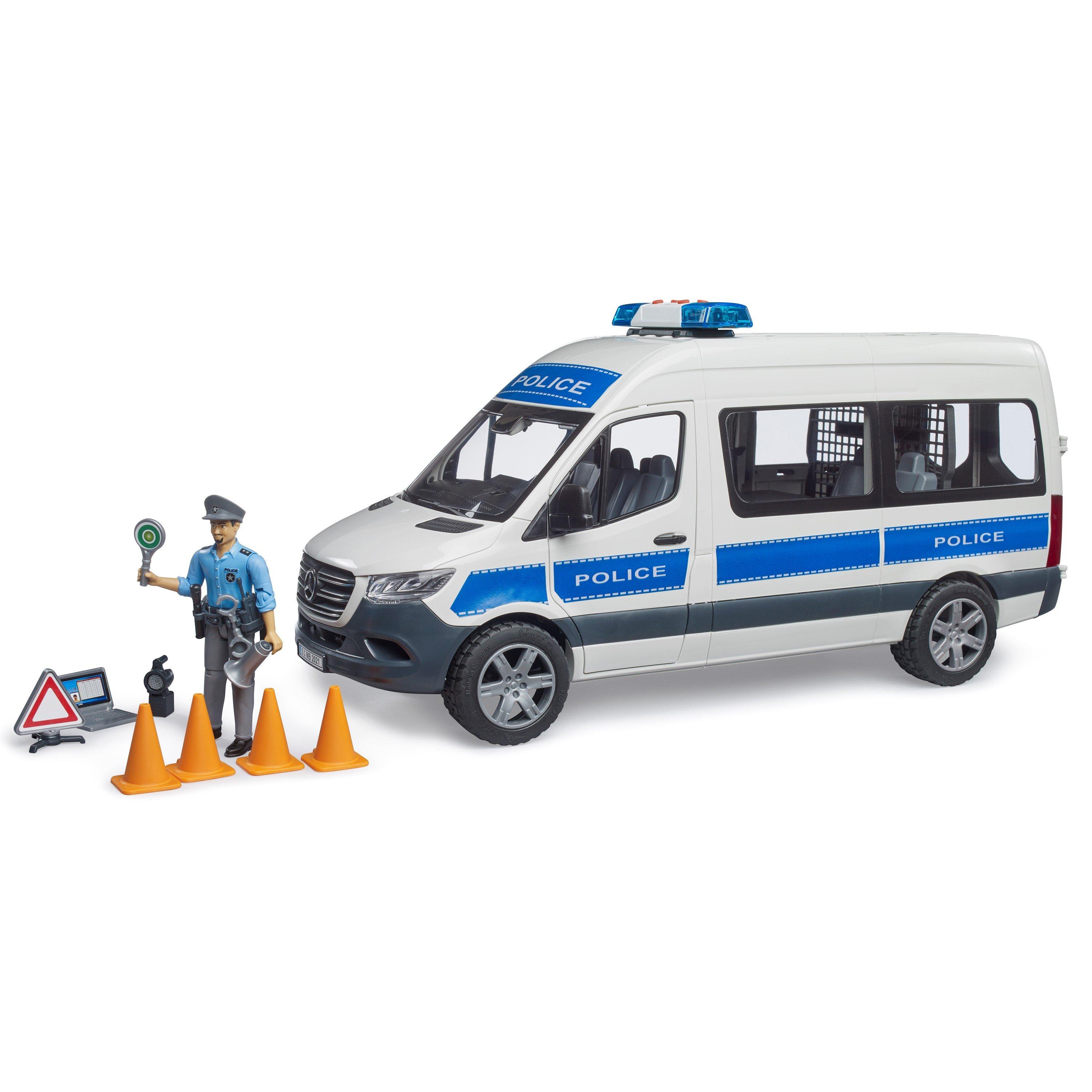 Multi - Bruder - Bruder 1:16 MB Sprinter Police with policeman and - 6