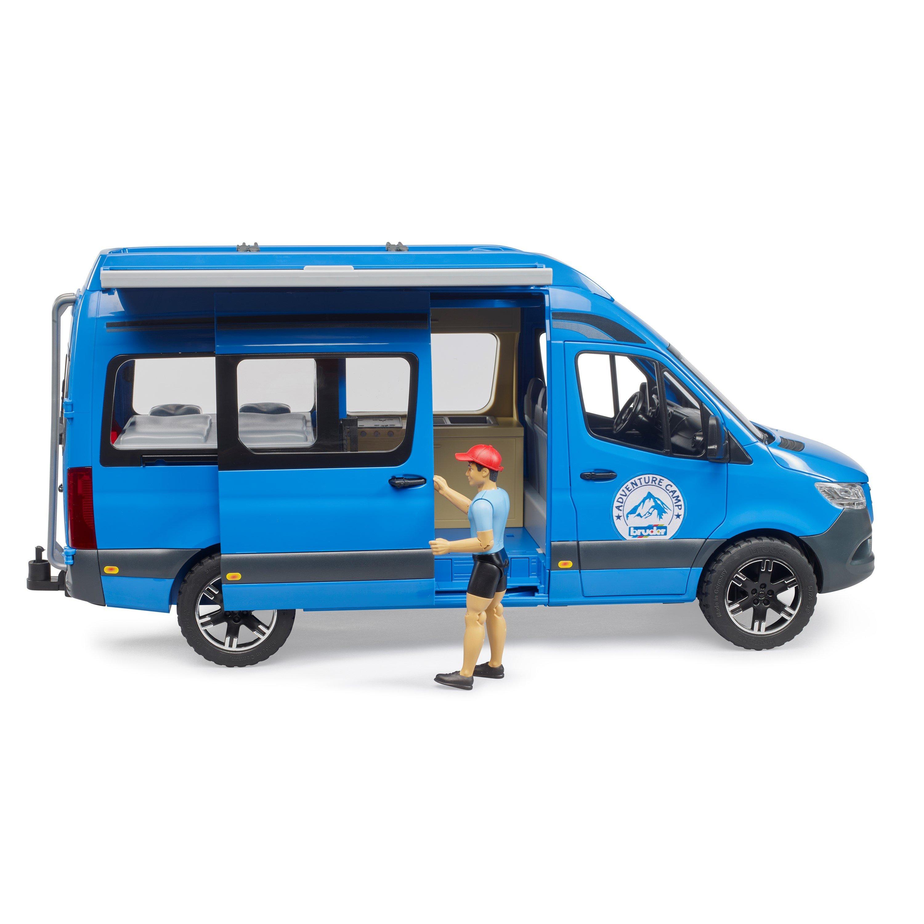 Multi - Bruder - Bruder 1:16 MB Sprinter Camper with driver ¿ Deliv - 2