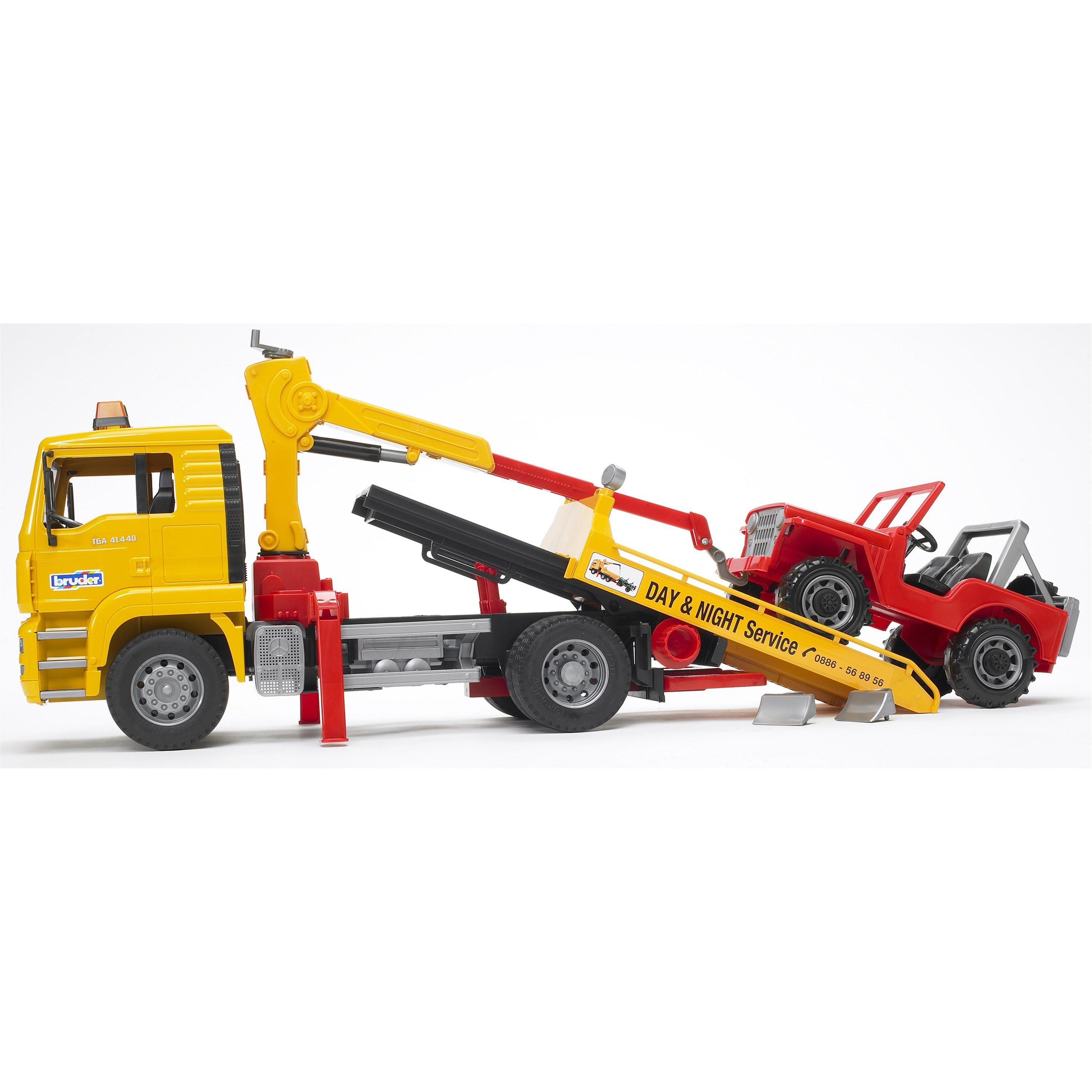 Multi - Bruder - Bruder 1:16 MAN TGA Breakdown-truck with cross cou - 5