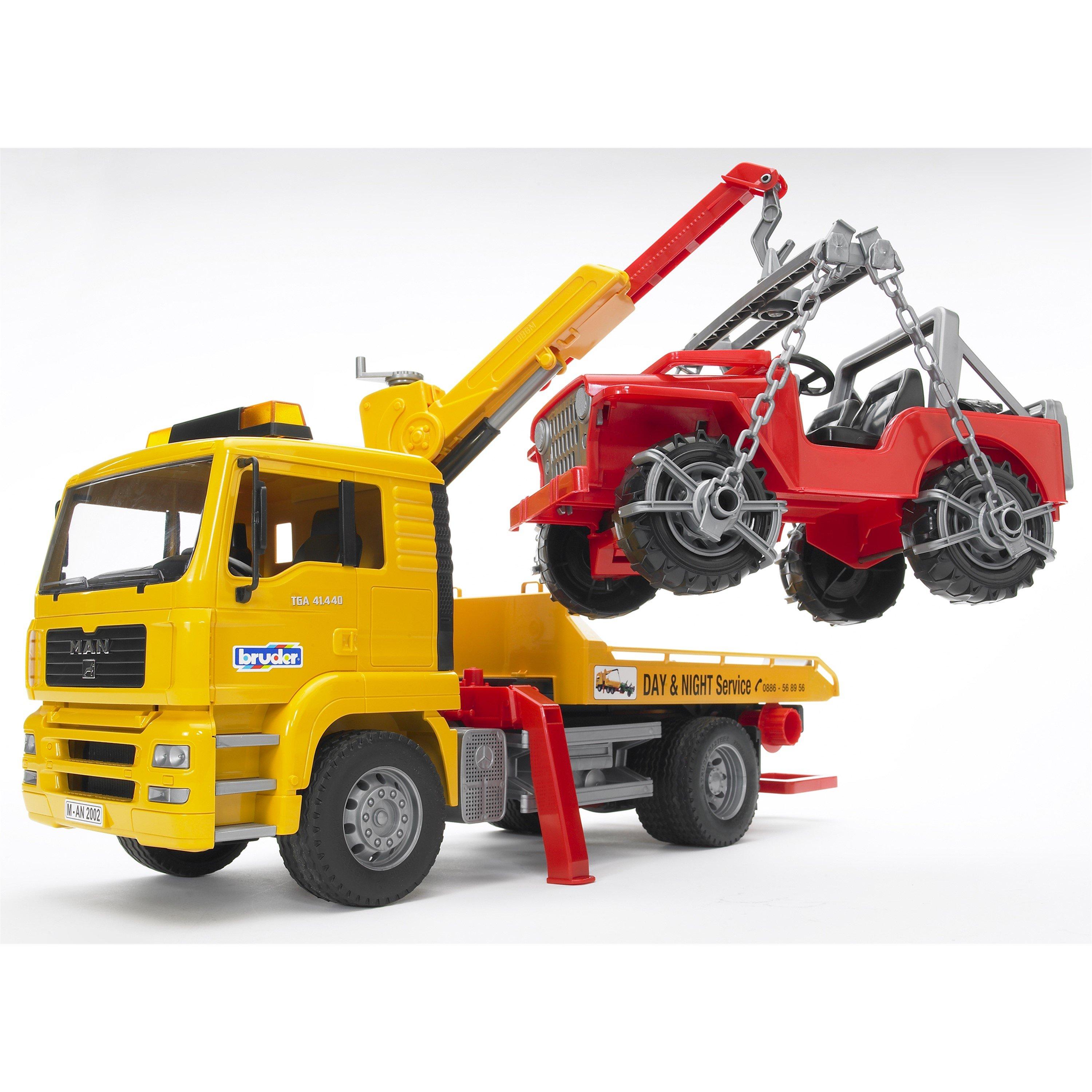 Multi - Bruder - Bruder 1:16 MAN TGA Breakdown-truck with cross cou - 6
