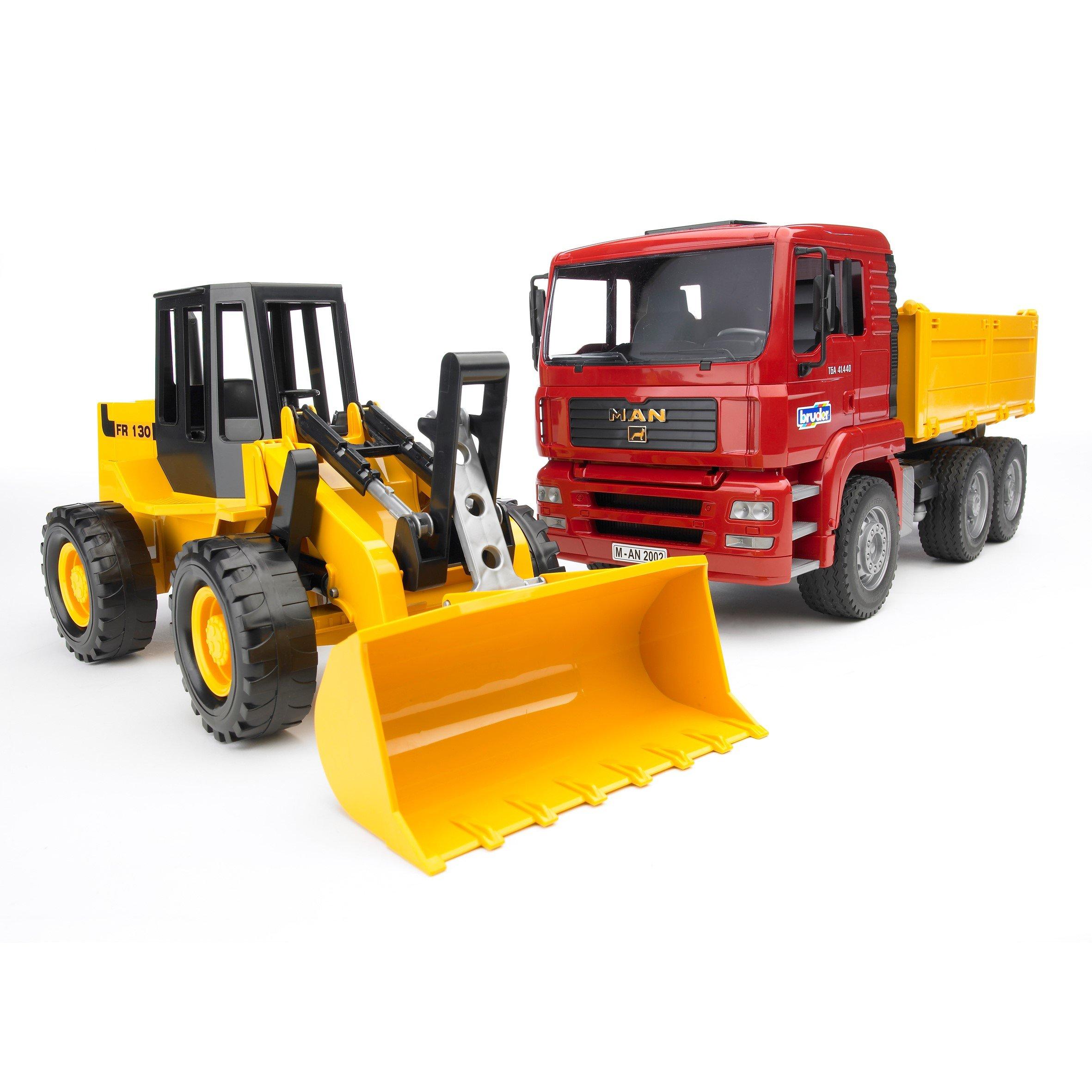 Bruder  Kids 1:16 Man Tga Construction Truck And Articul -  - 01:16