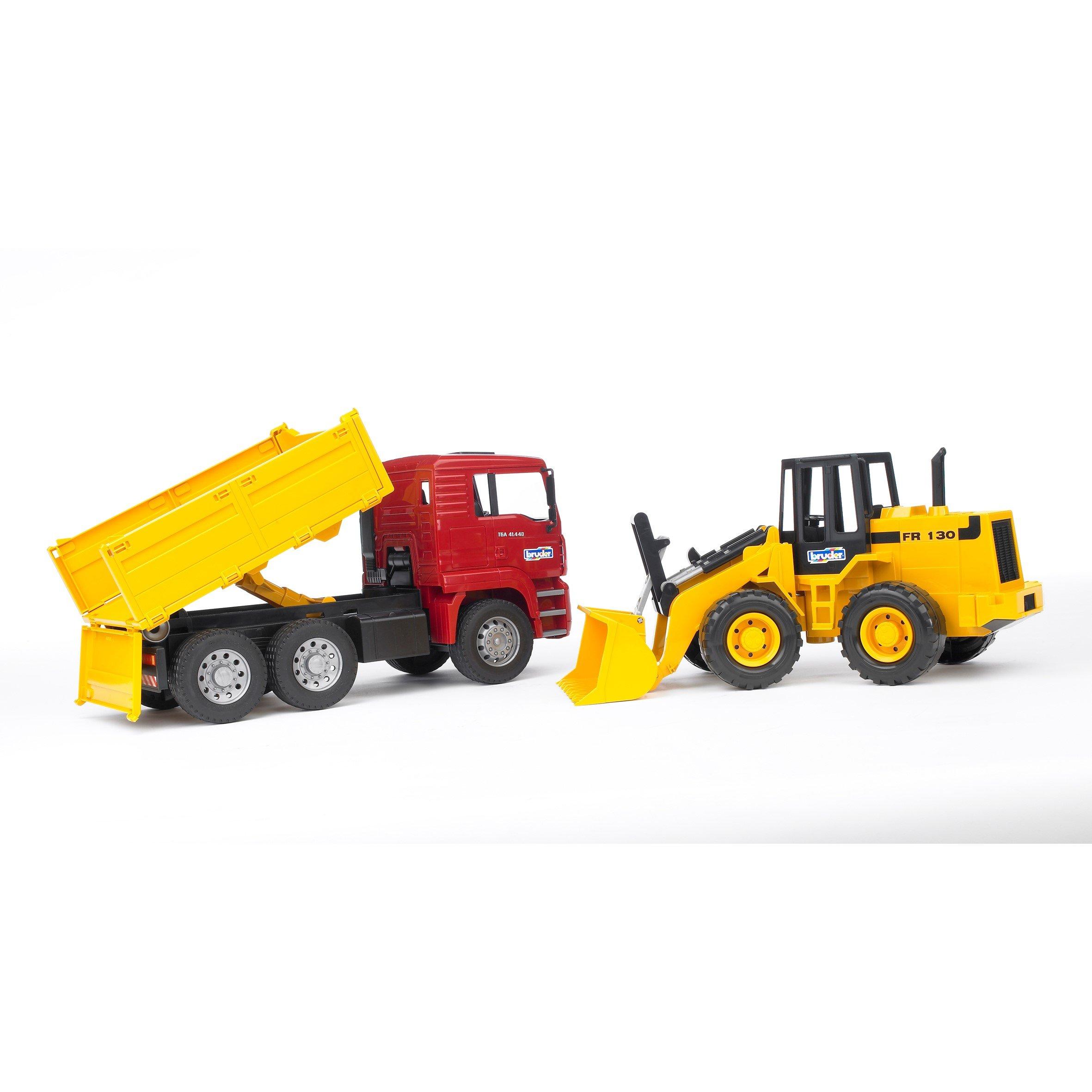 Multi - Bruder - Bruder 1:16 MAN TGA Construction truck and articul - 2