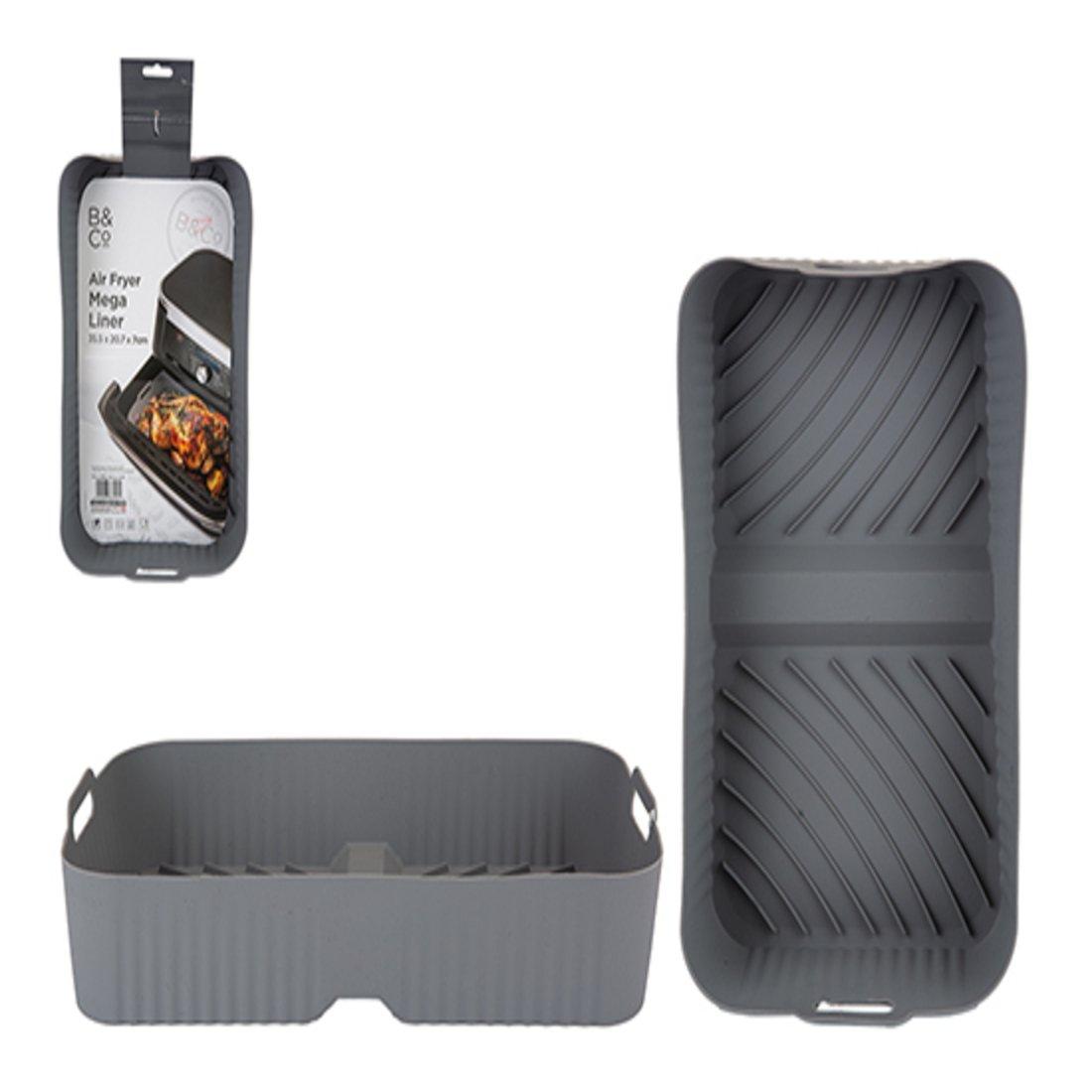 Grey - B and Co - B and C Air Fryer Mega Liner