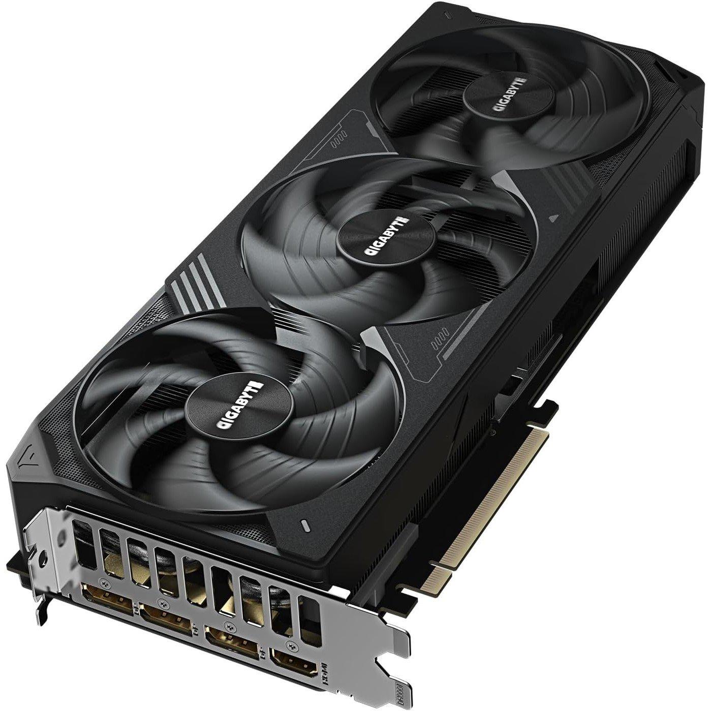 Crna - Gigabyte Technology - GIGABYTE RTX 5070 TI 16GB WINDFORCE OC Graphics Card - 7