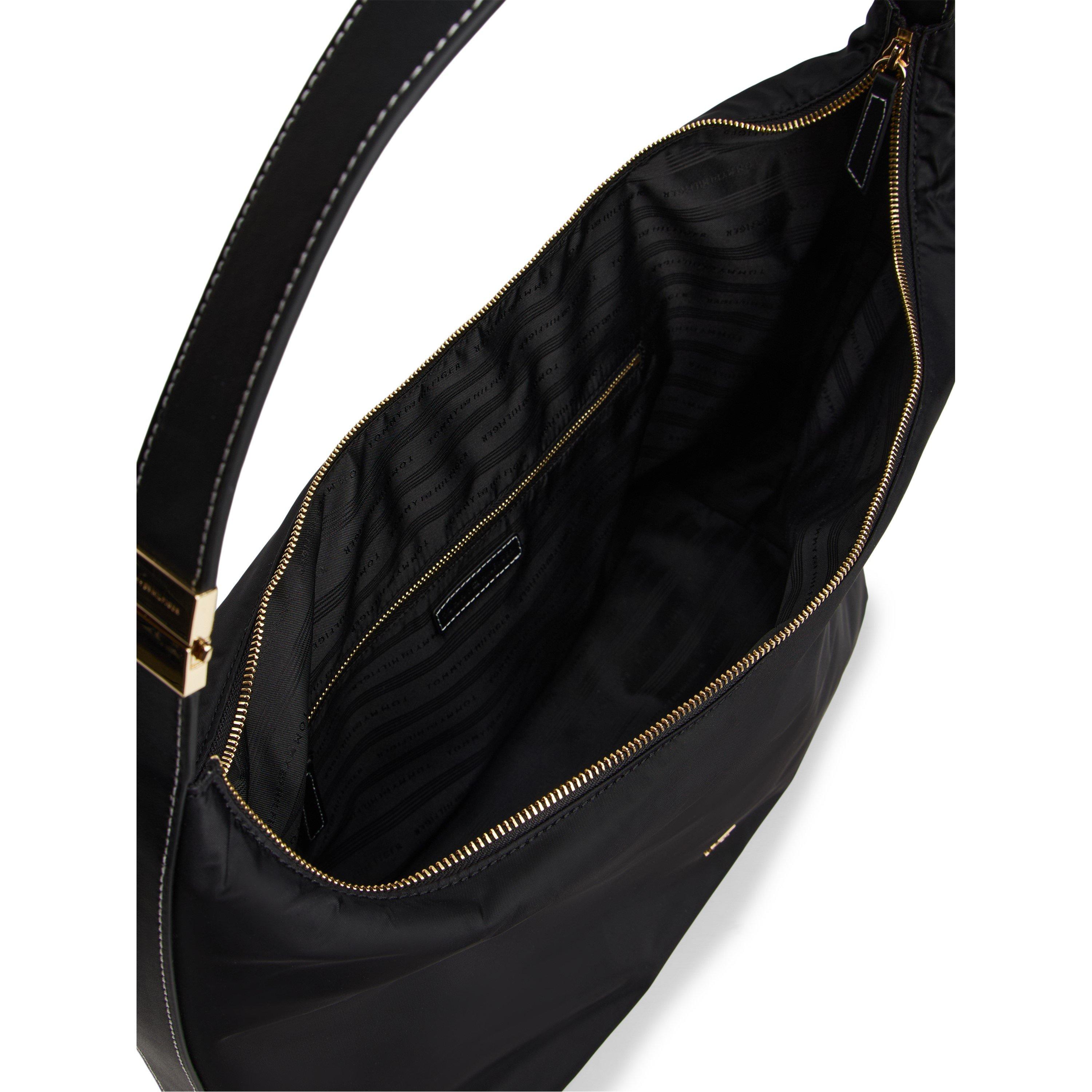Black - Tommy Hilfiger - Tommy GO Nylon Hobo Ld61 - 3