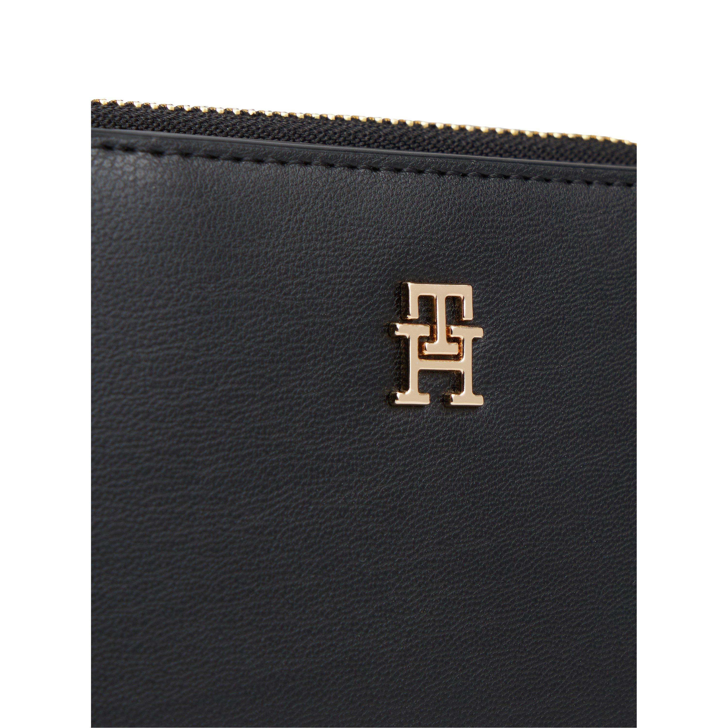 Black - Tommy Hilfiger - Women's Icon Medium Zip Around Purse - 3