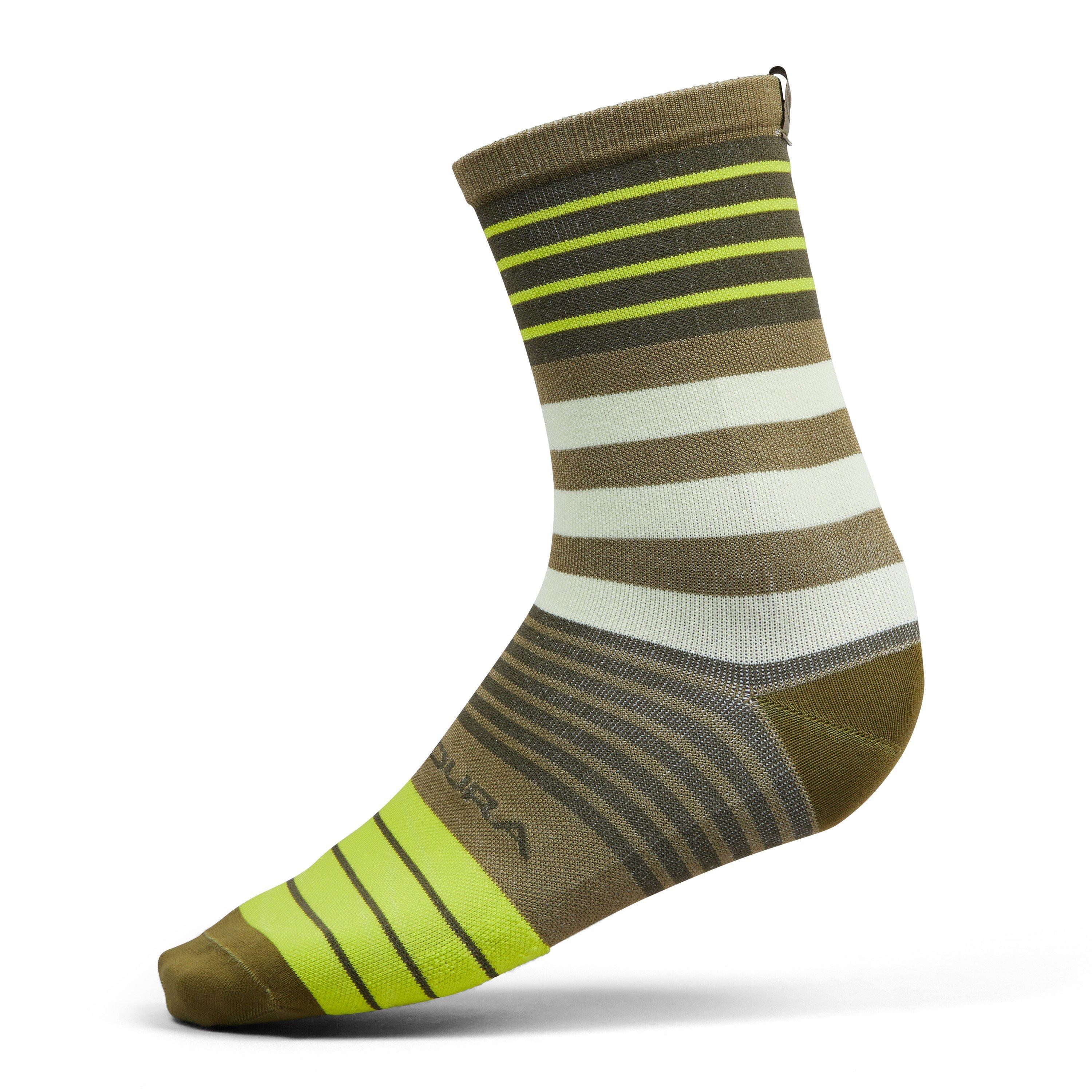 Endura  Block Cycling Socks - Tweed Green - L-XL