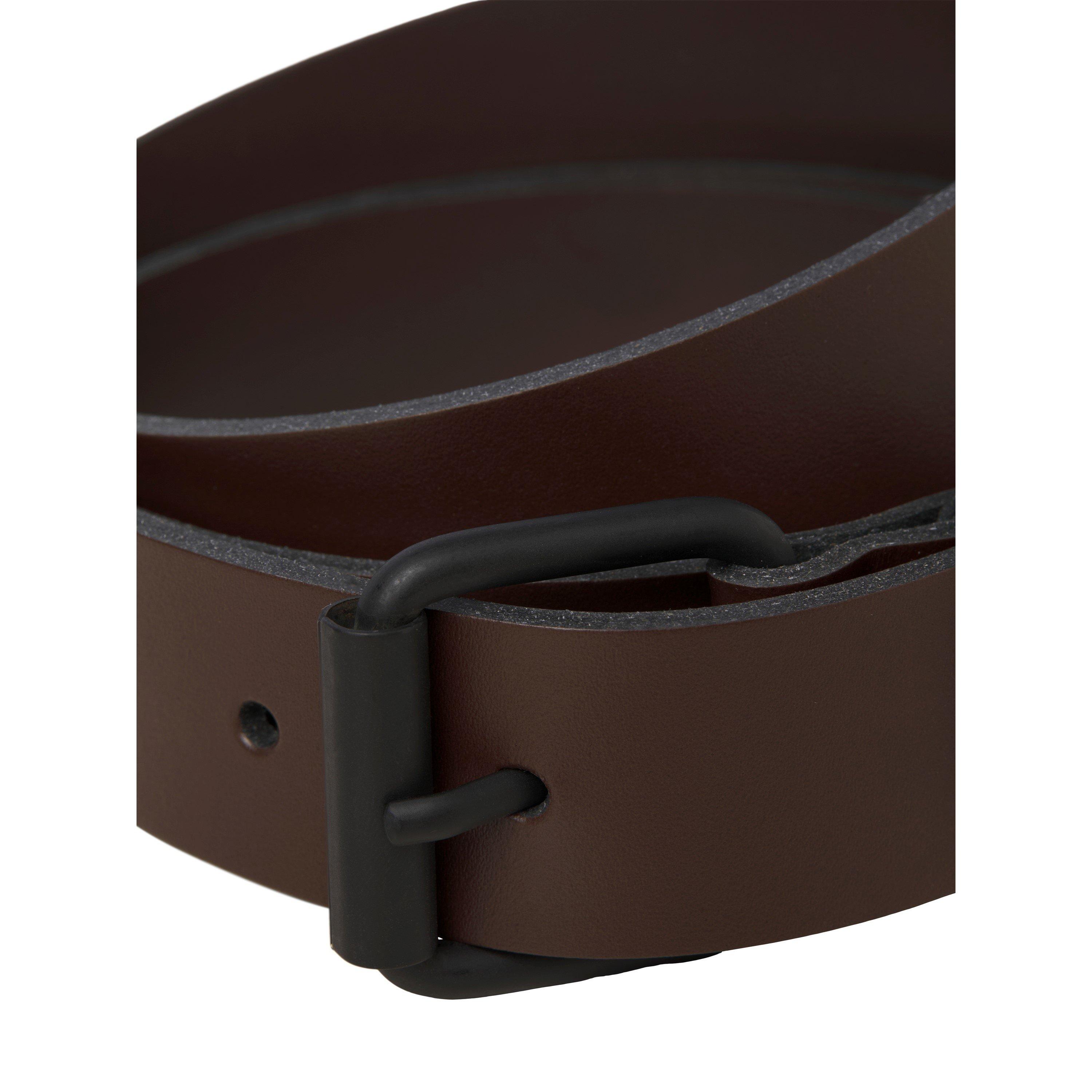 Drk Brn Mel - Jack and Jones - Men's Leather Belt - 2