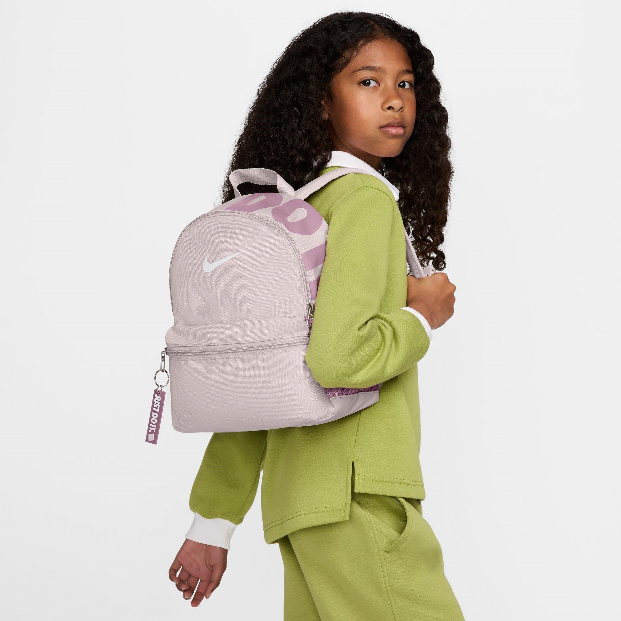 Violet/Plum/Wht - Nike - Brasilia JDI Juniors Mini Backpack - 3