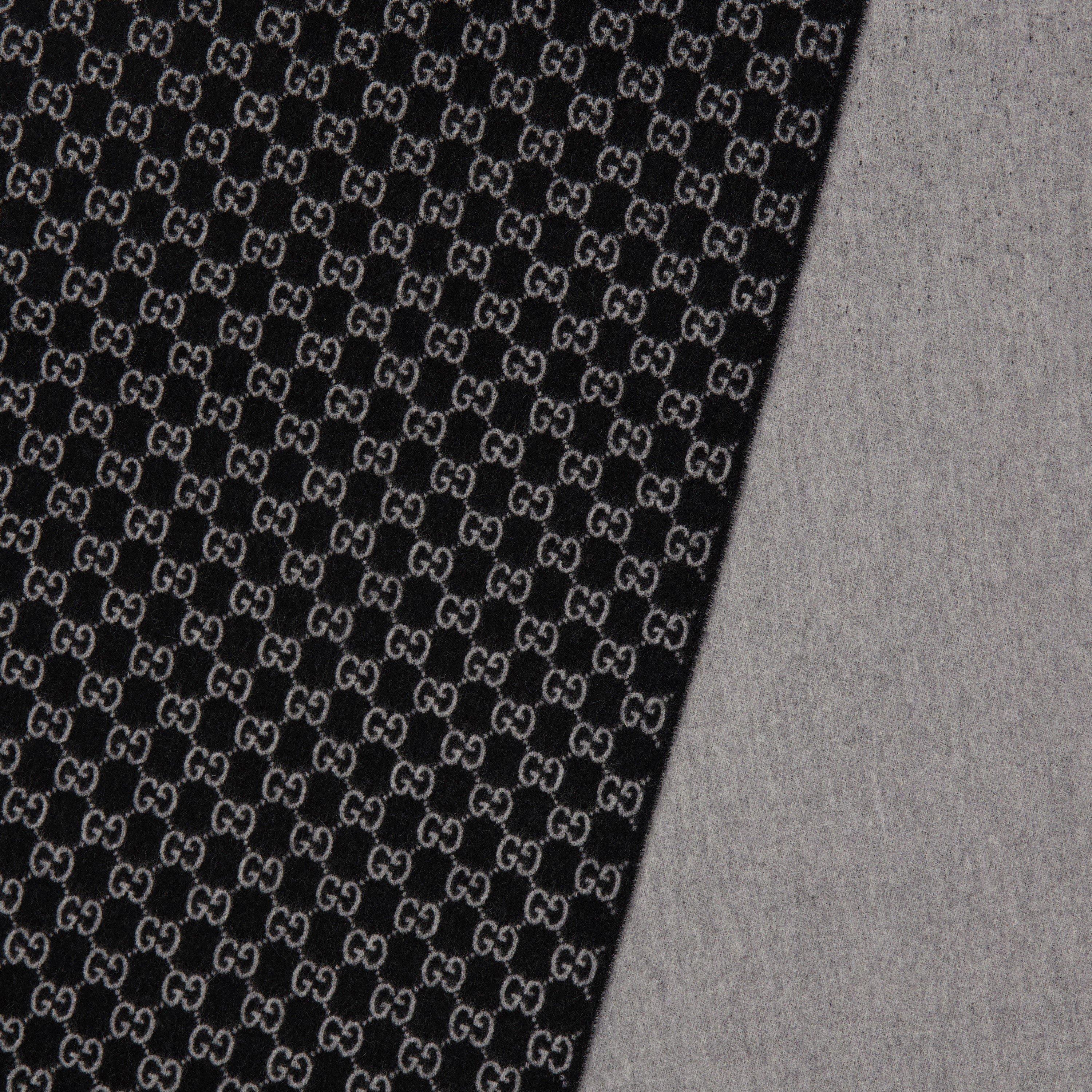 Black - Gucci - Gucci Scarf Sn62 - 2