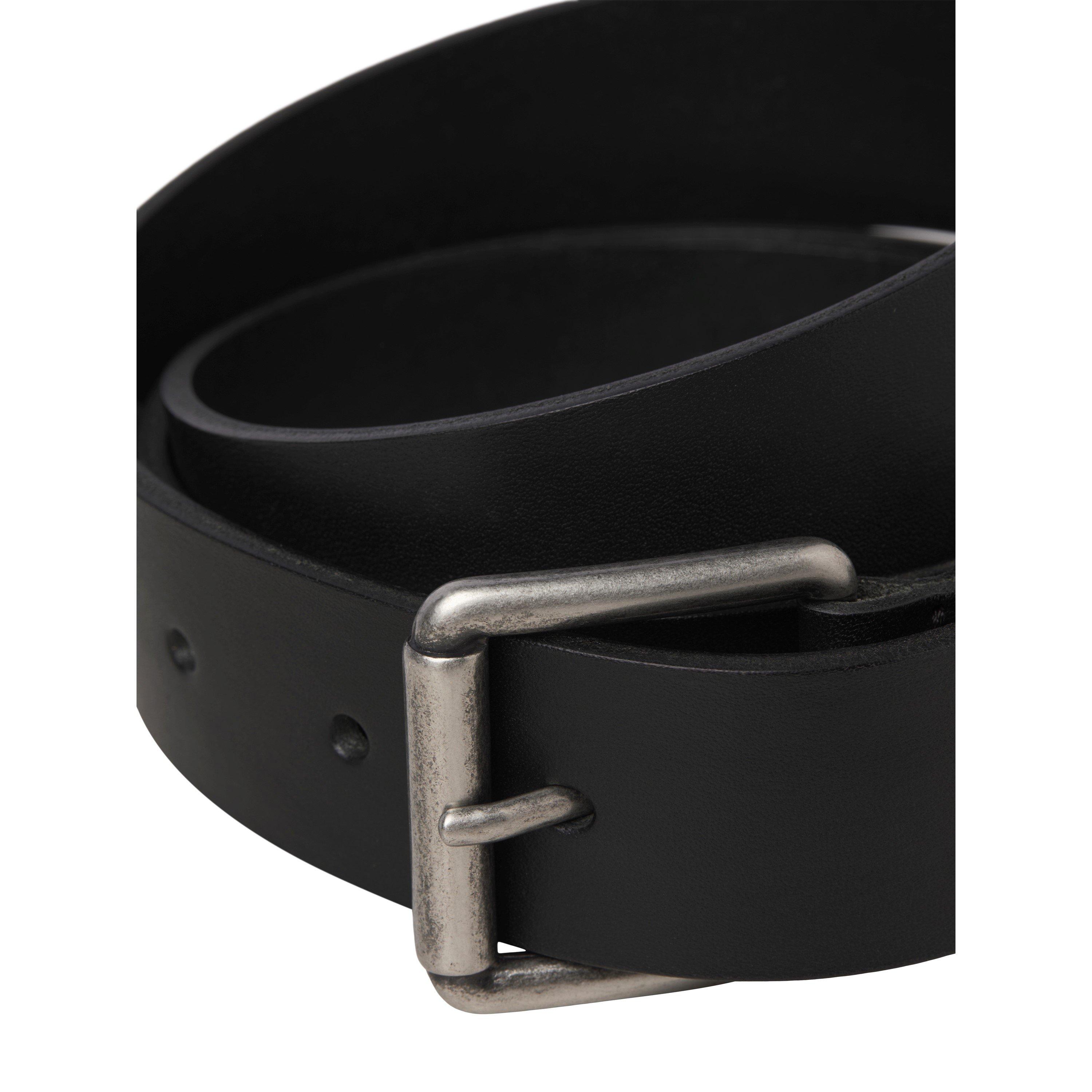 Zwart - Jack and Jones - Leather Belt - 2