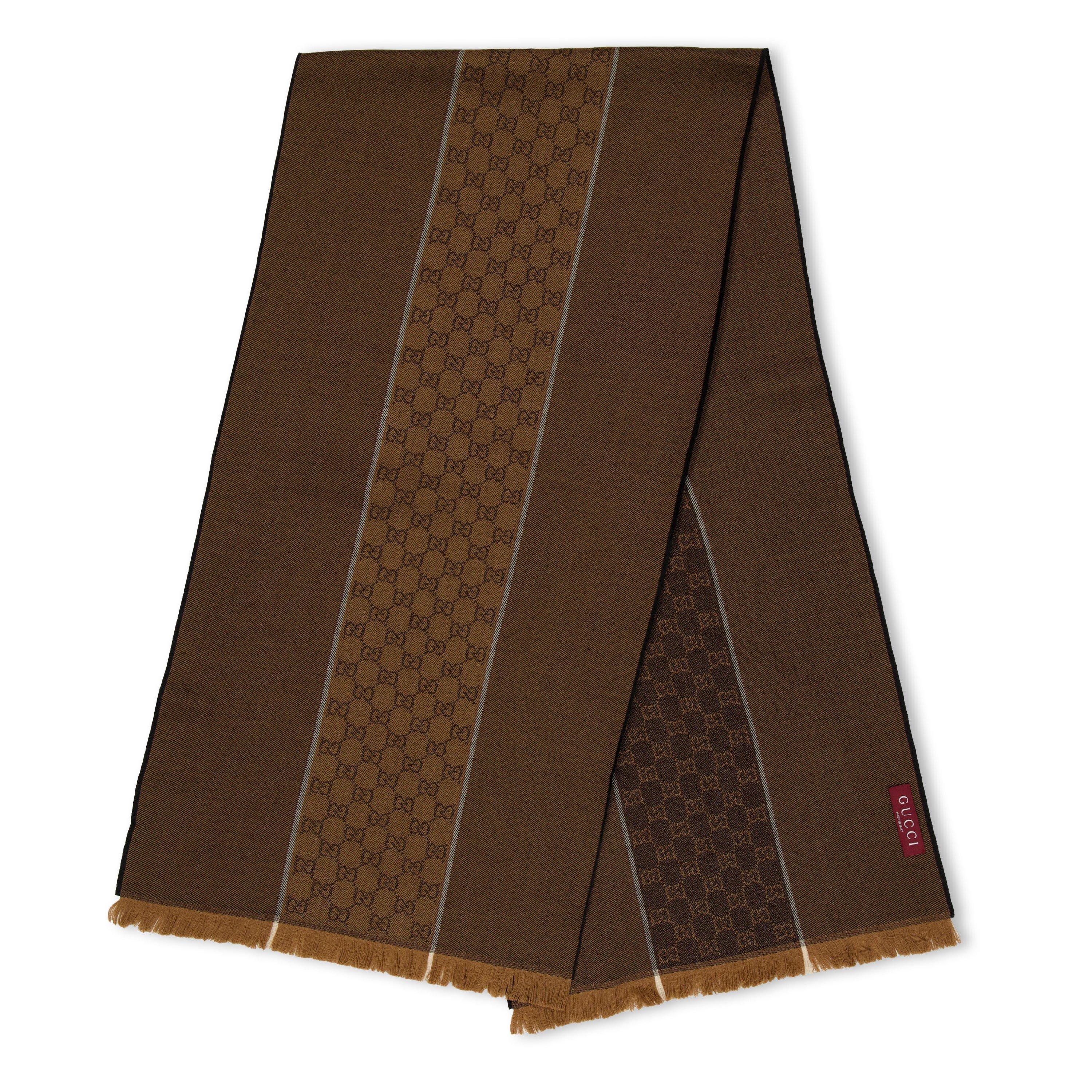 Brown - Gucci - Gucci Scarf Sn62 - 1