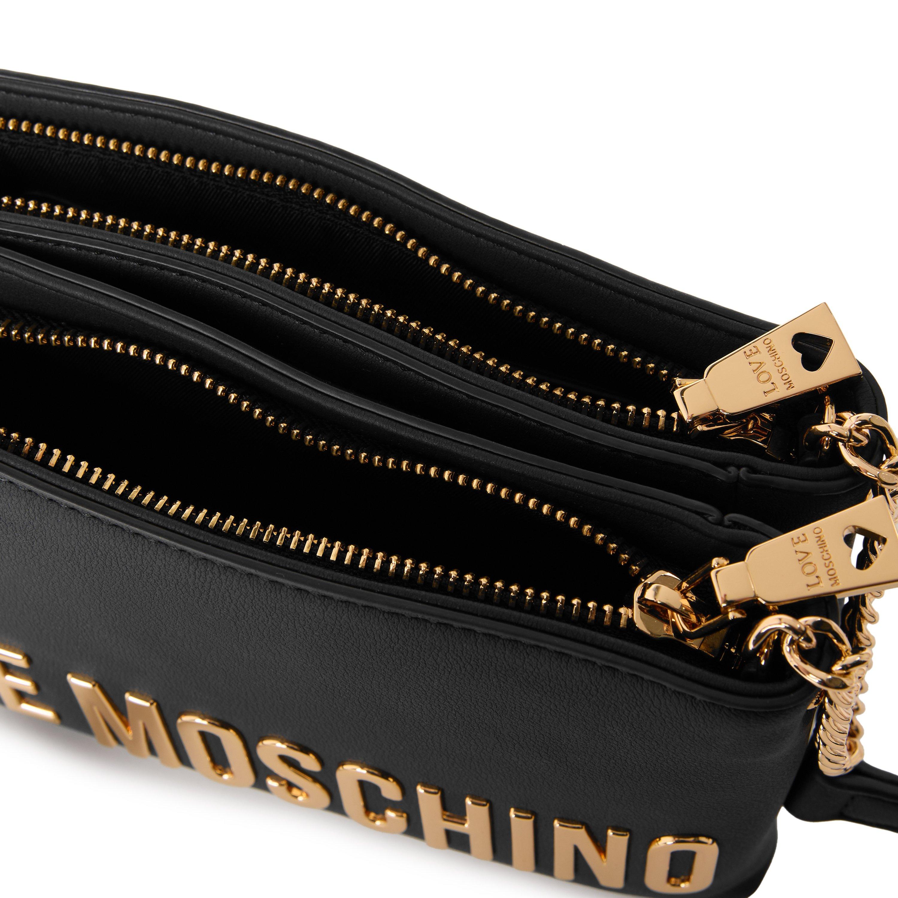 Black - Love Moschino - LM Chain Crossbody Ld64 - 4