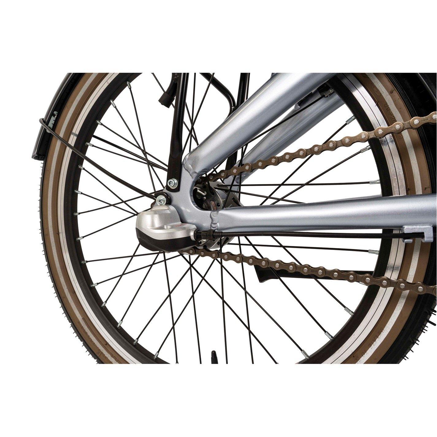 Silver - Dawes - Dawes Diamond Silver Folding Bike - 3