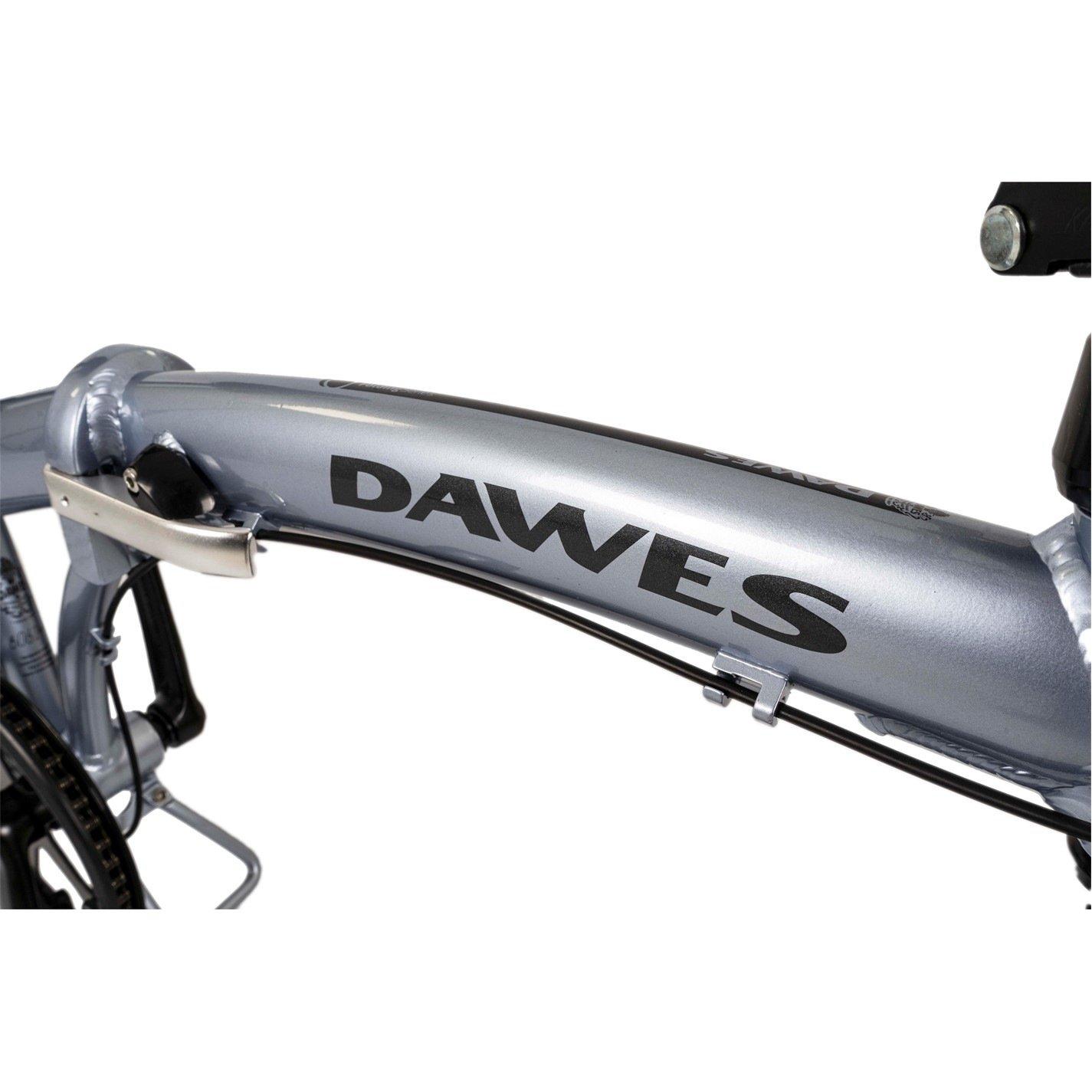 Silver - Dawes - Dawes Diamond Silver Folding Bike - 4