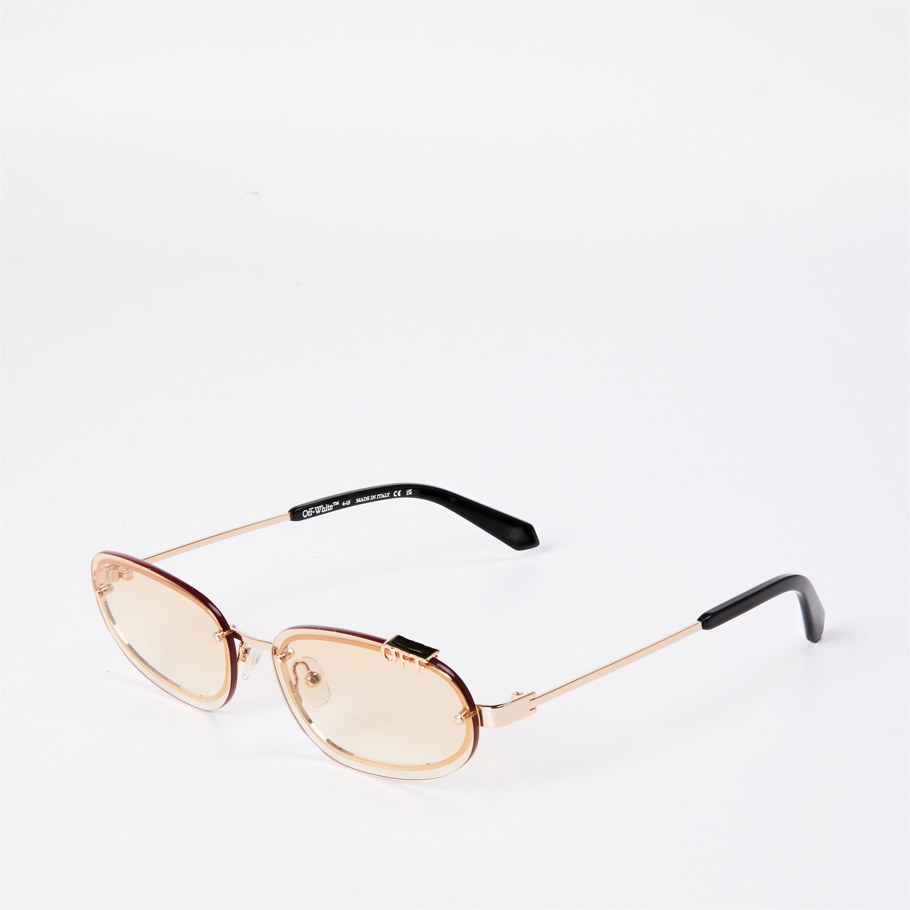 NWT OFF-WHITE GOLD SUNGLASSES LYNN SUNGLASSES in GOLD | Off-White™ main image 4