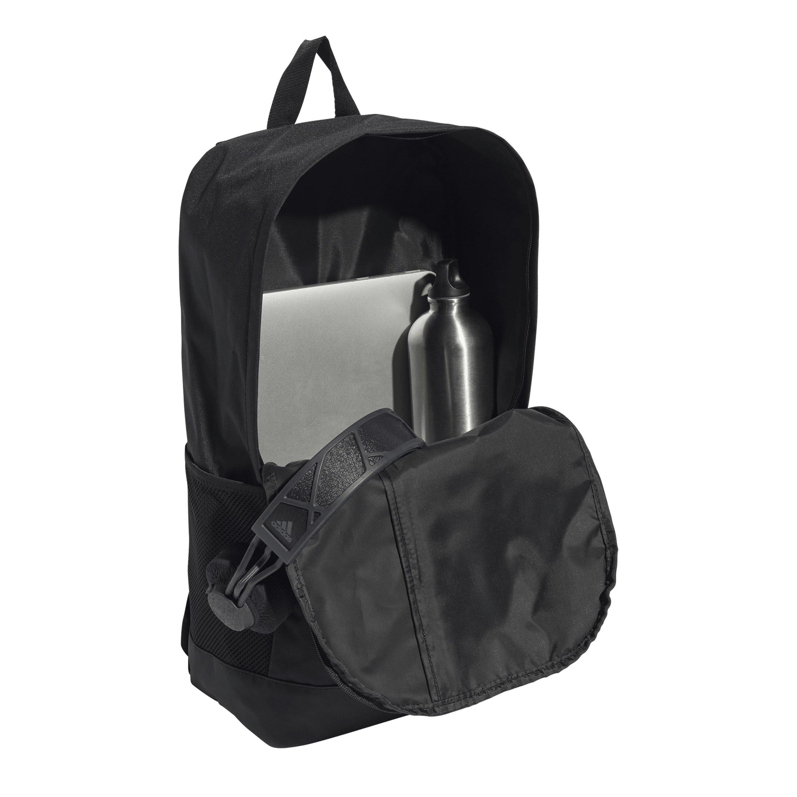 Schwarz/Weiß - adidas - Linear Backpack - 4