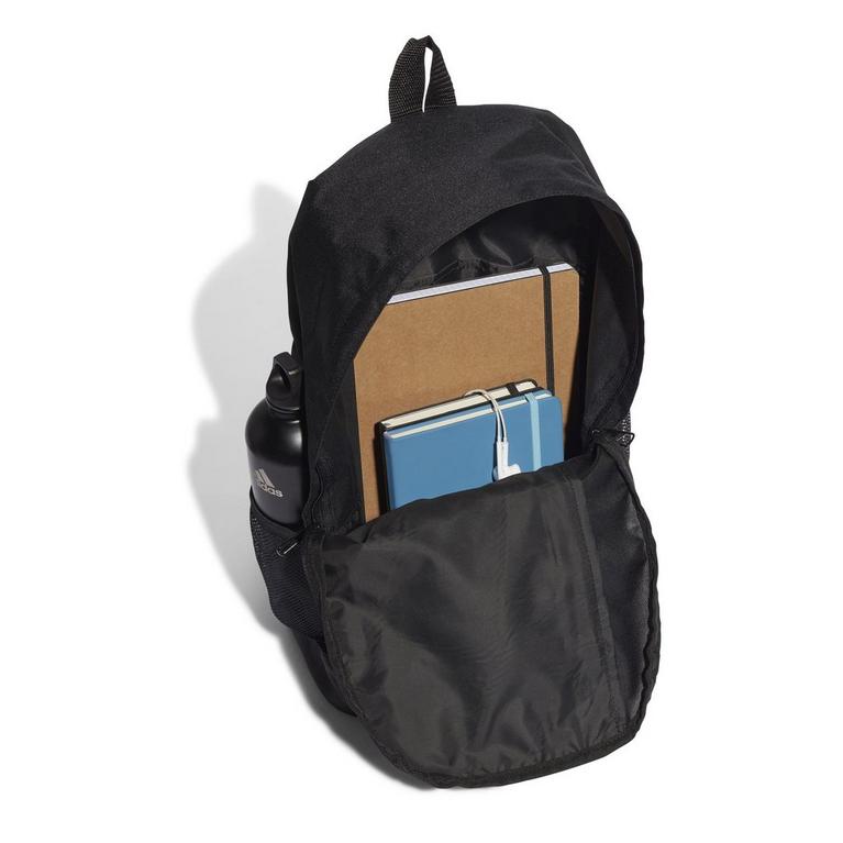 Noir/Blanc - adidas - Linear Backpack - 4