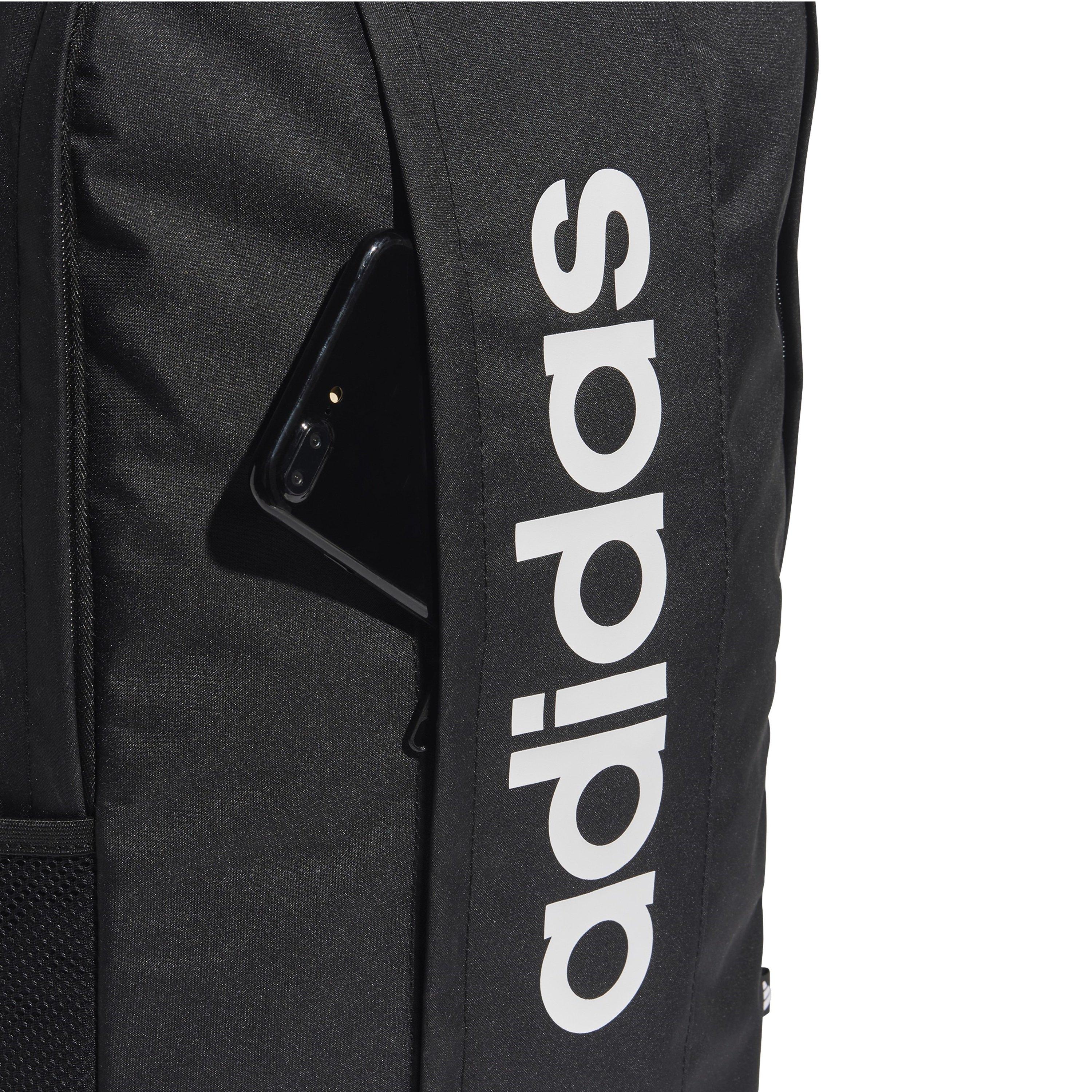 Schwarz/Weiß - adidas - Linear Backpack - 5