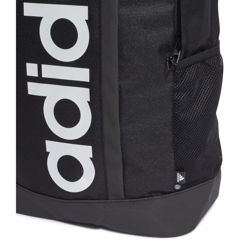 Noir/Blanc - adidas - Linear Backpack - 6