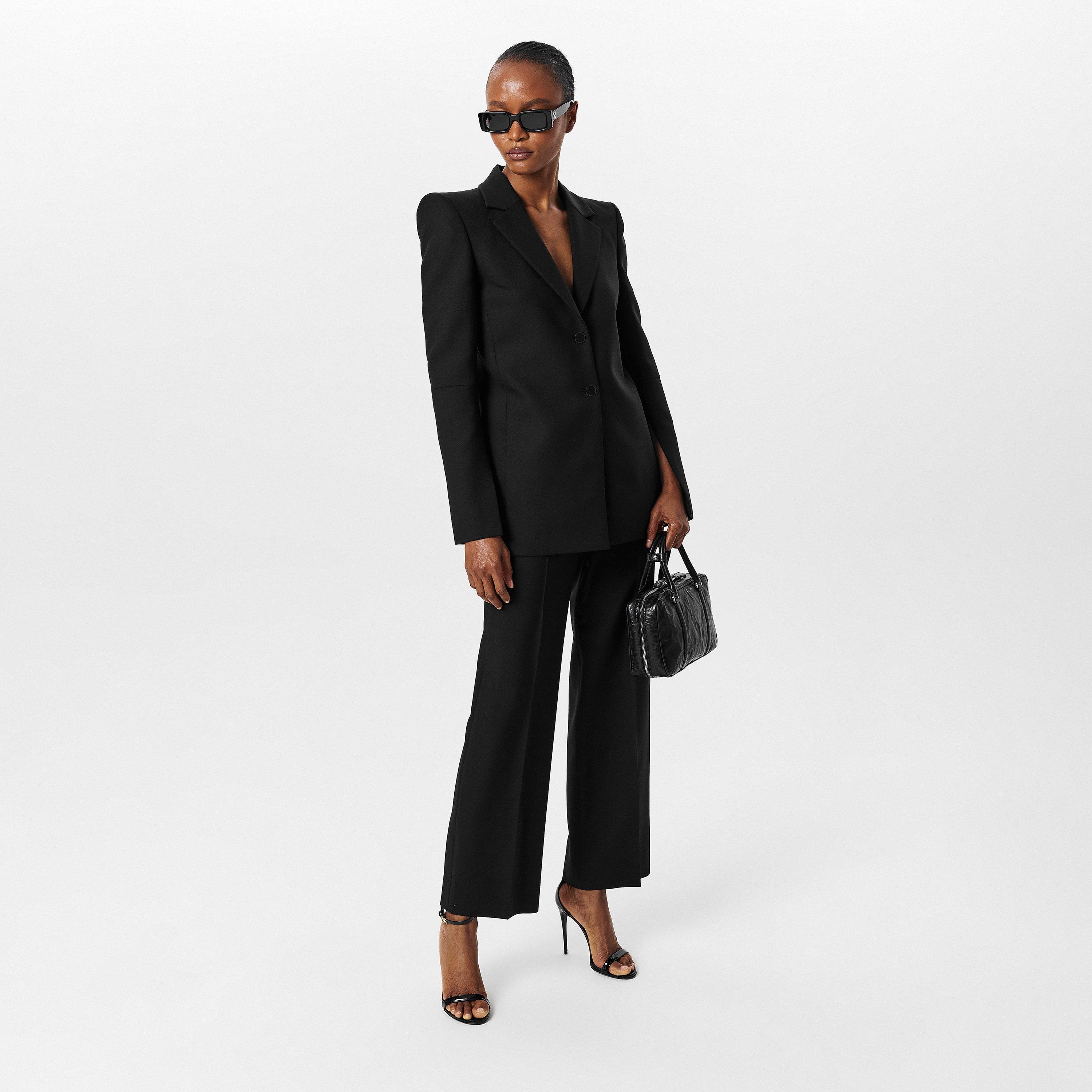 Grey/Black - Off White - Unisex  Arthur 53 Rectangle Sunglasses - 5