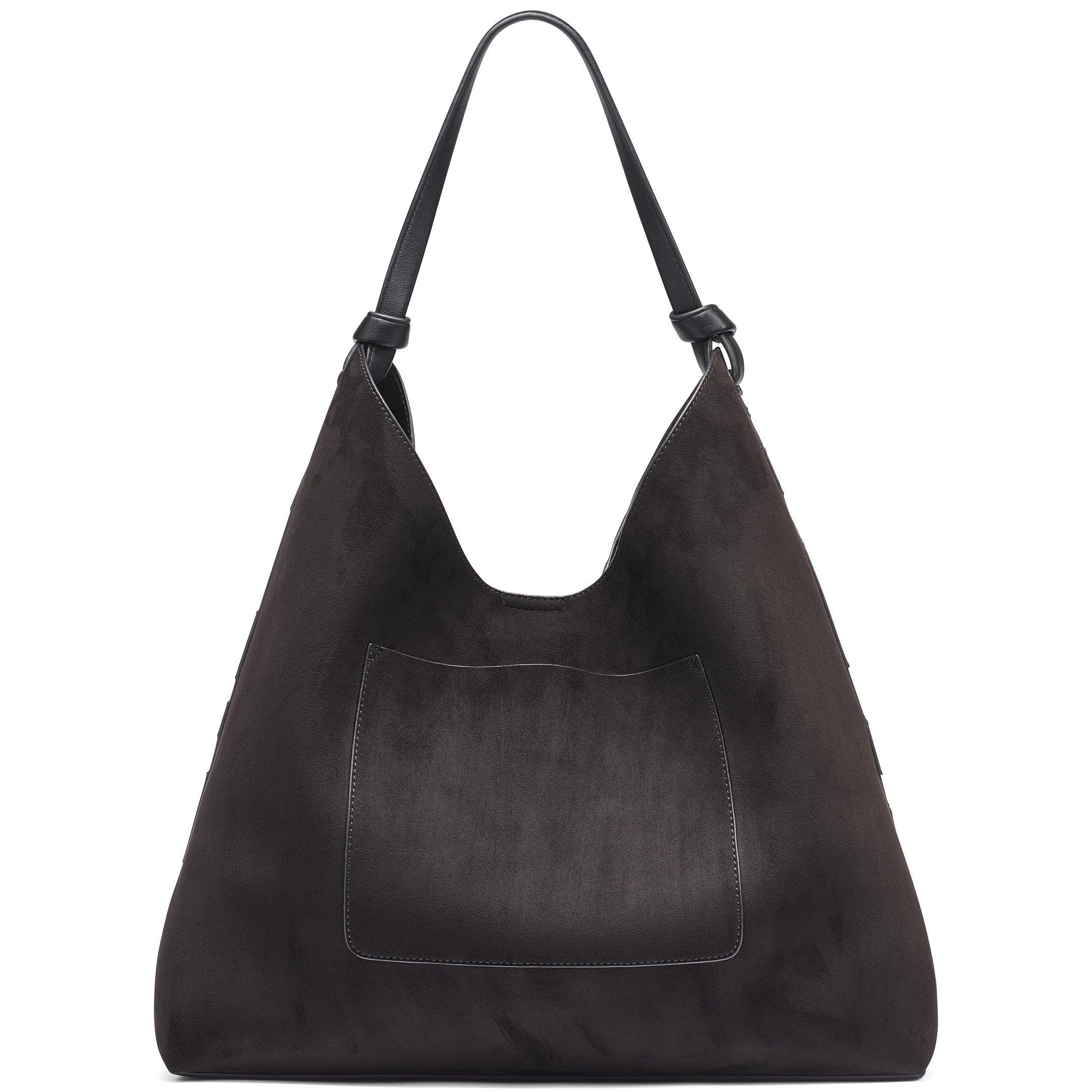 Black/Silver - DKNY - DKNY Paula Hobo Ld64 - 4