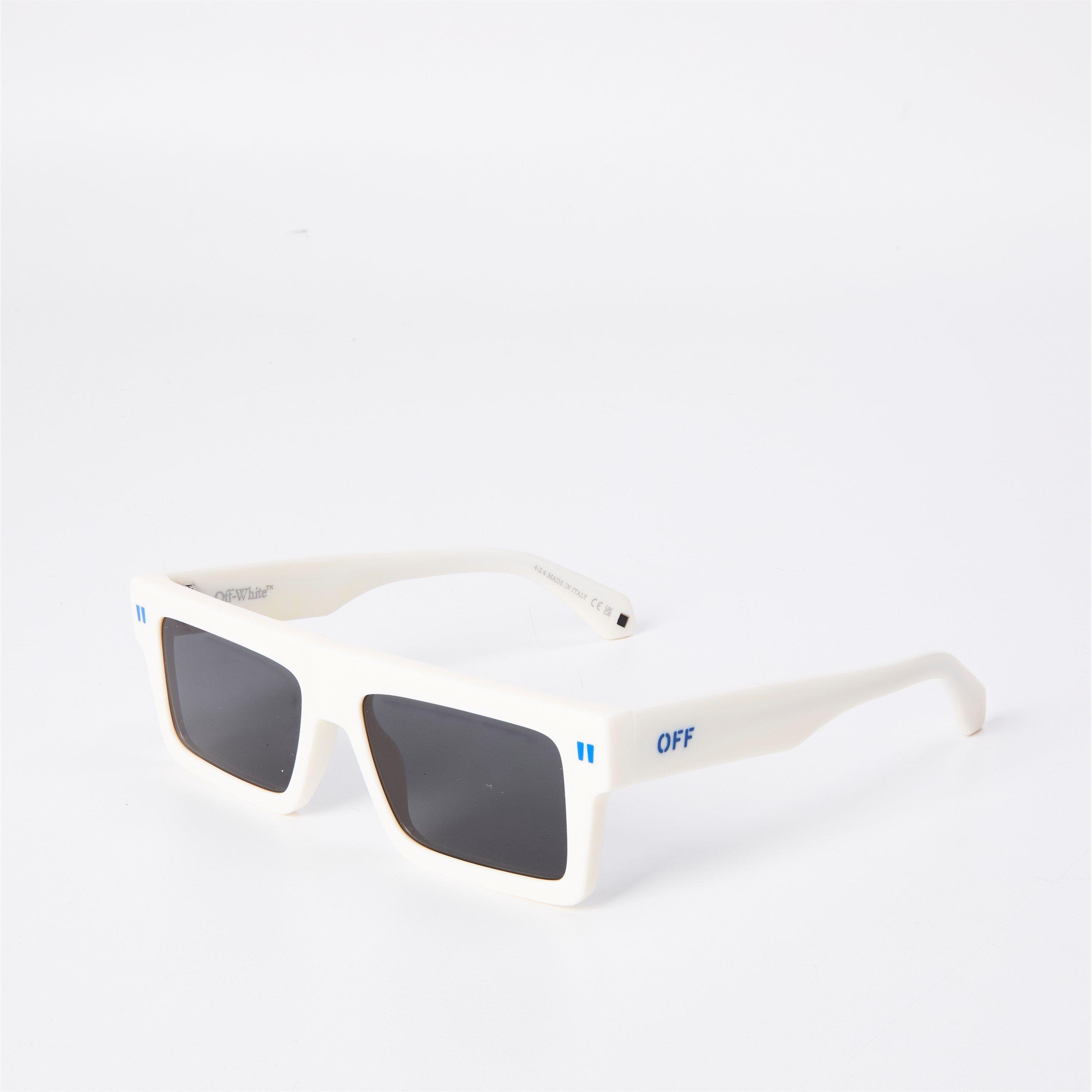White/Grey - Off White - Chandler 53 Rectangle Sunglasses - 1