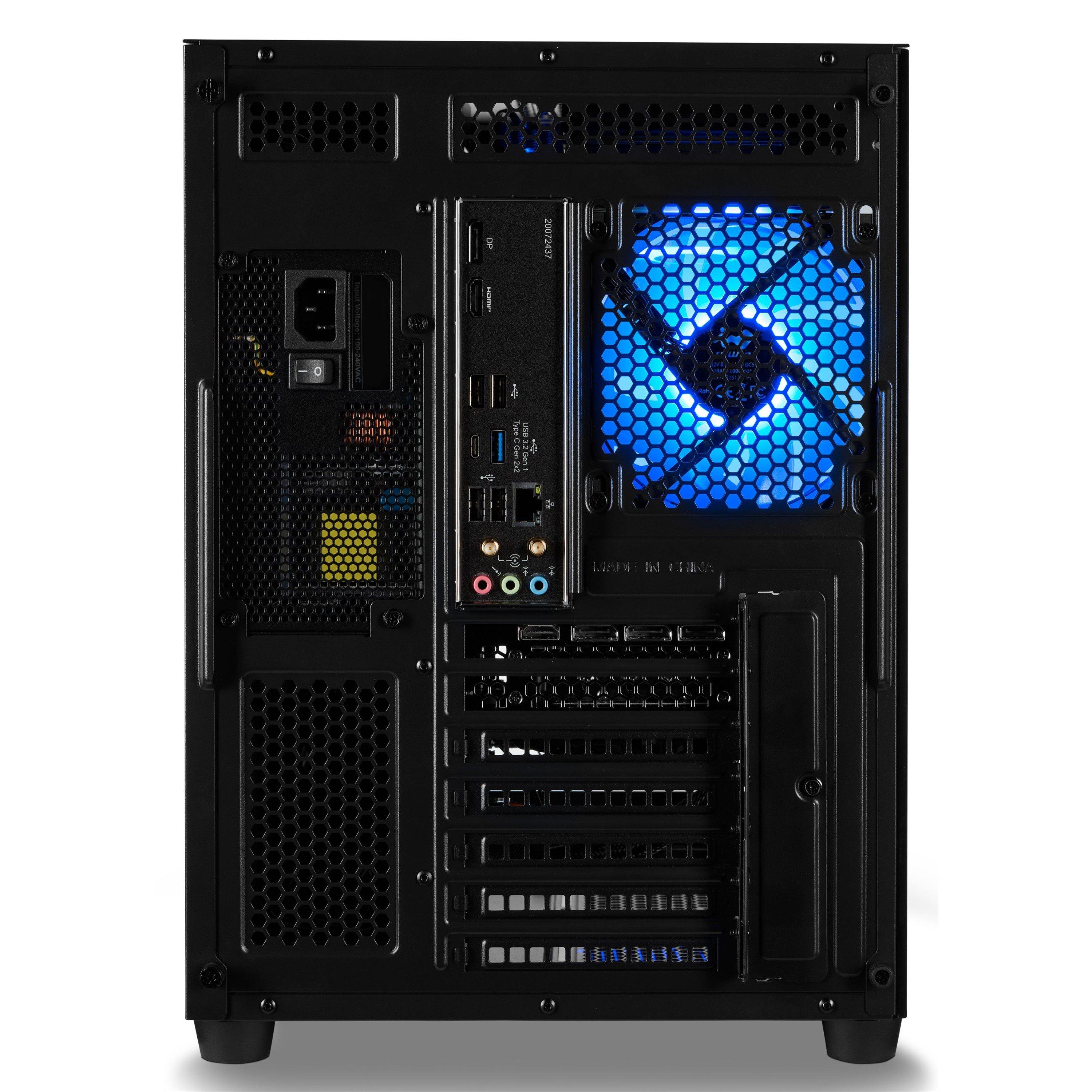 Zwart - Medion - ERAZER Tank X15 Gaming PC - AMD Ryzen 7 7800X3D NVIDIA RTX 5070 - 4