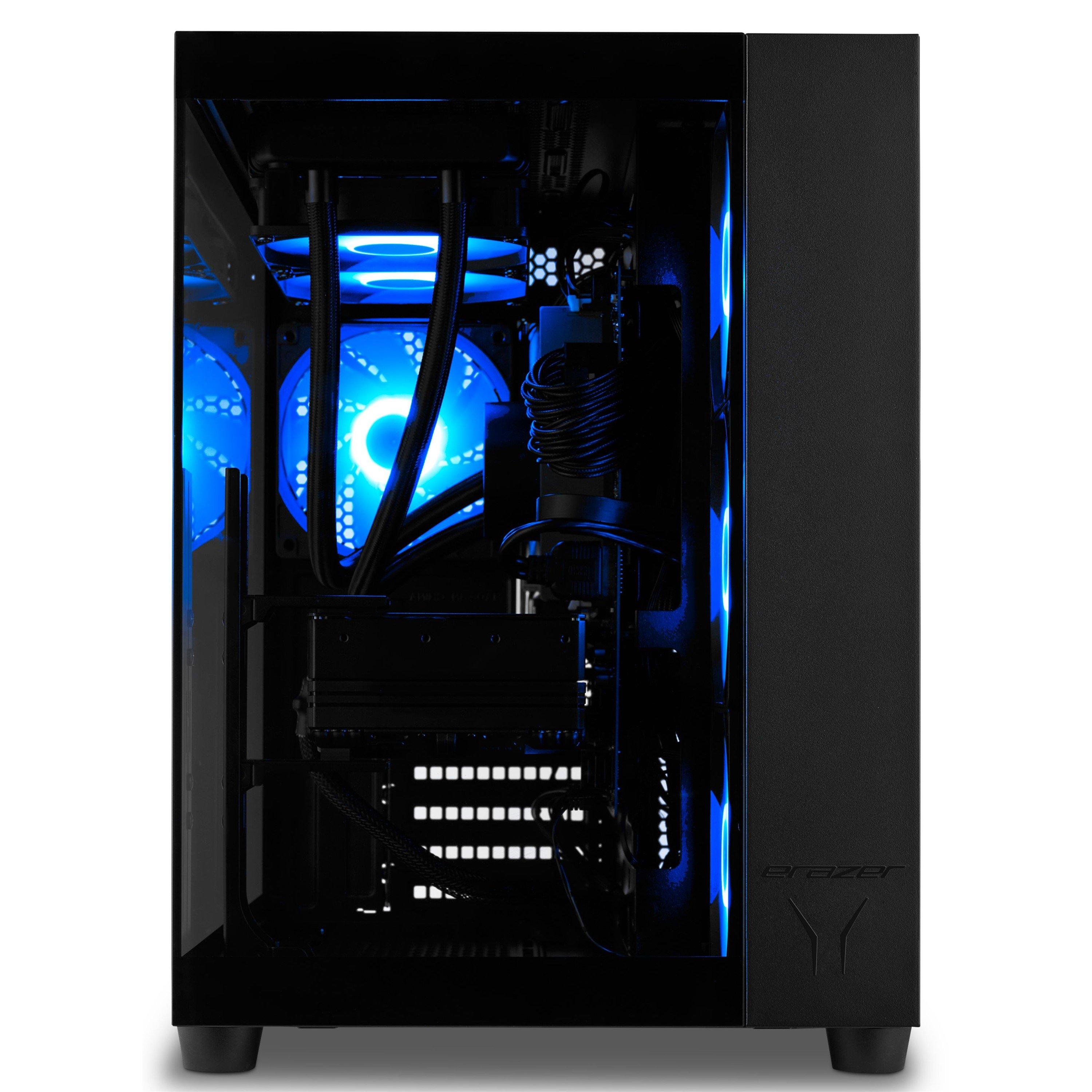 Zwart - Medion - ERAZER Tank X15 Gaming PC - AMD Ryzen 7 7800X3D NVIDIA RTX 5070 - 7