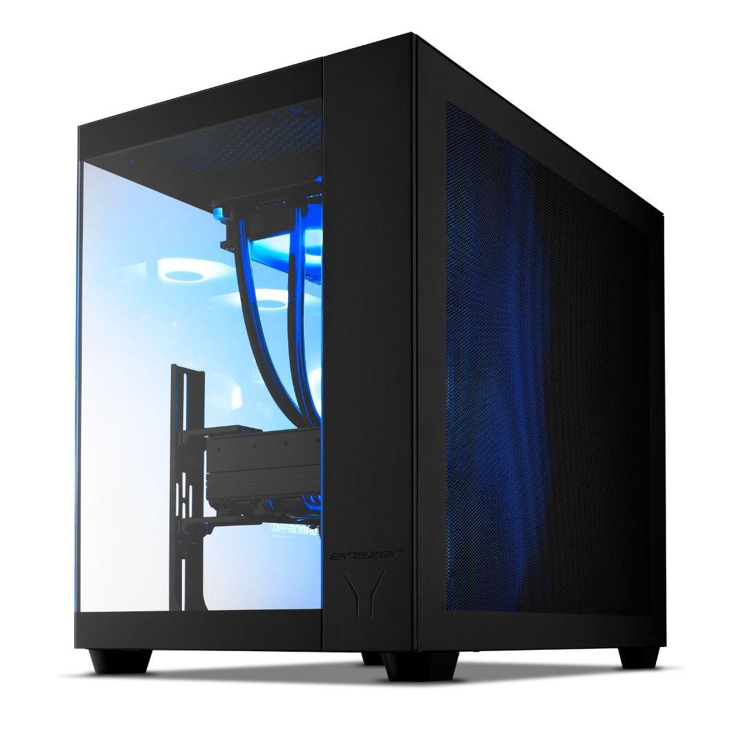 Black - Medion - Medion Erazer Tank X15 RTX 5070 Gaming PC - AMD Ryzen 7 7800X3D 32GB 2TB SSD - Black - 3