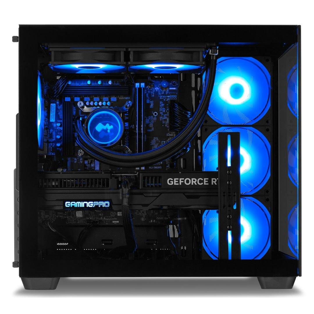 Black - Medion - Medion Erazer Tank X15 RTX 5070 Gaming PC - AMD Ryzen 7 7800X3D 32GB 2TB SSD - Black - 4