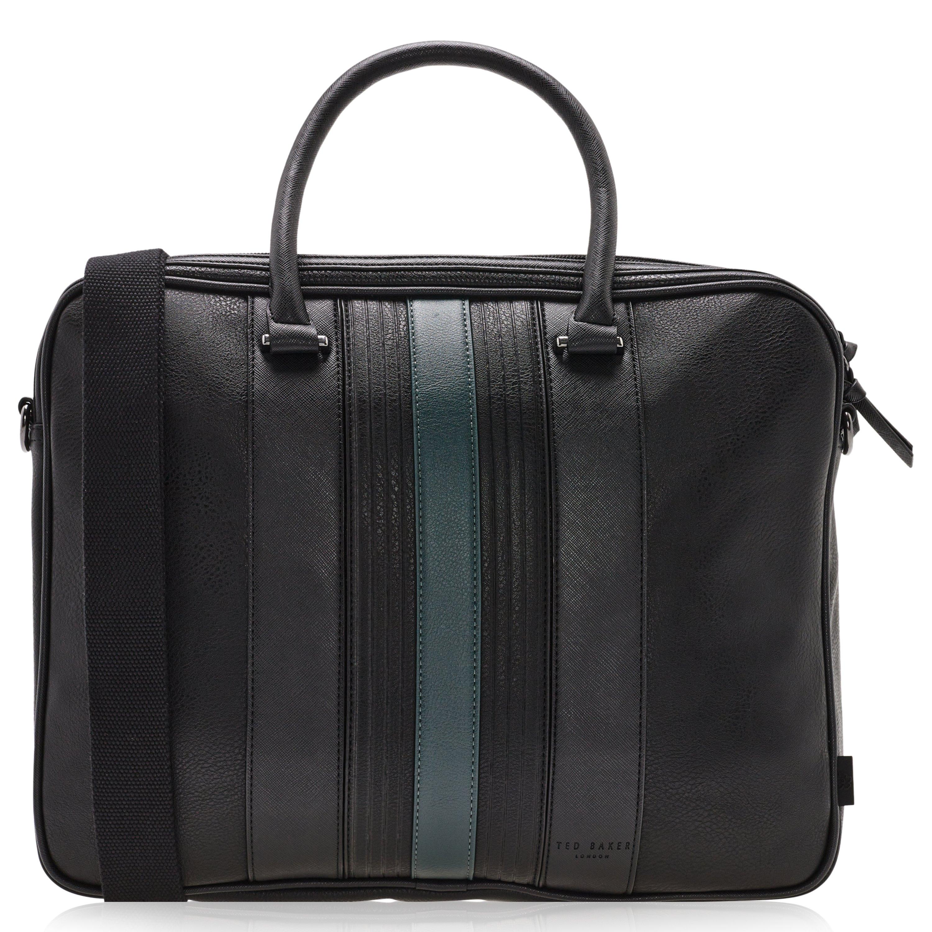 Black - Ted Baker - Nevver Document Bag - 1