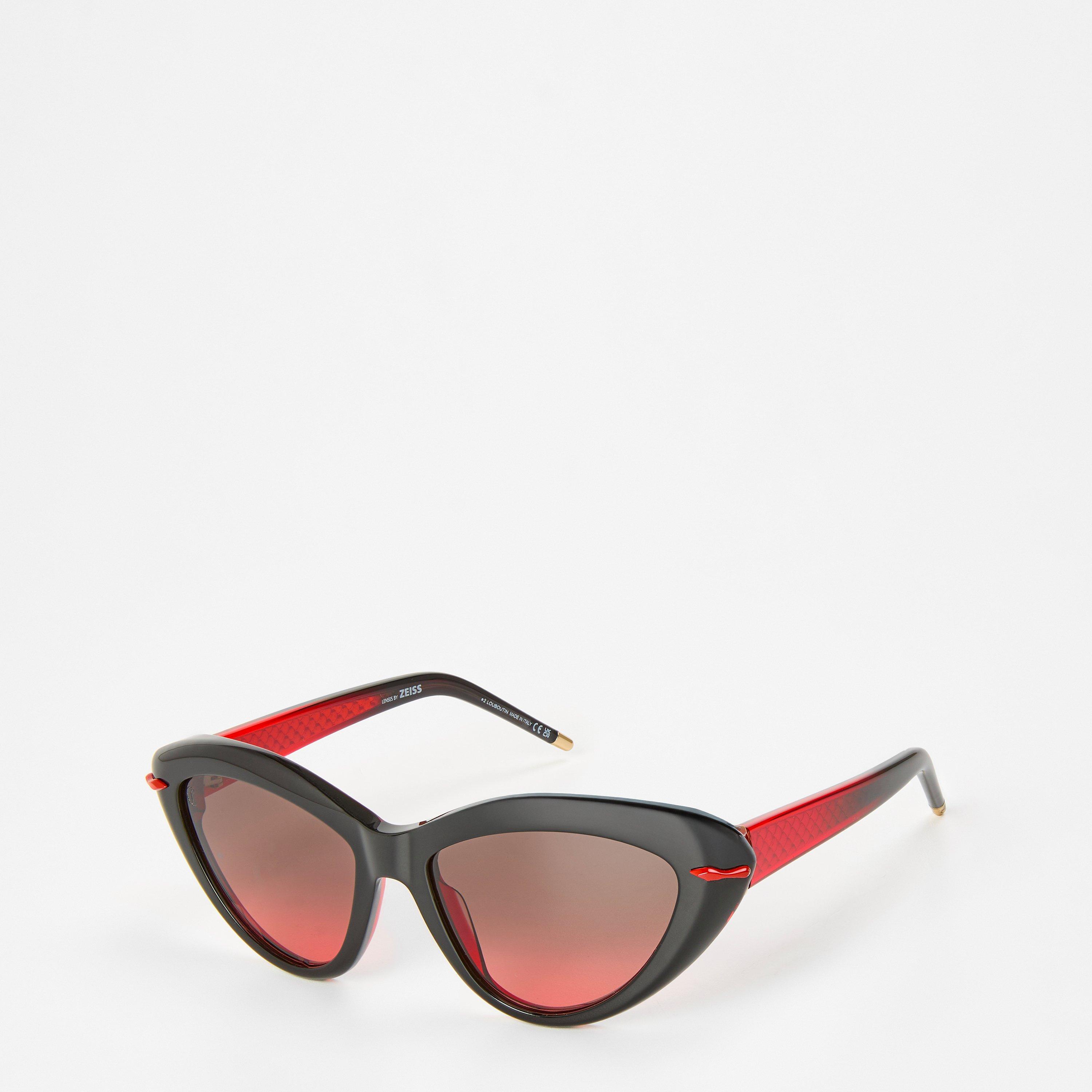 Black/Red - Christian Louboutin - Kate Sunglasses - 1