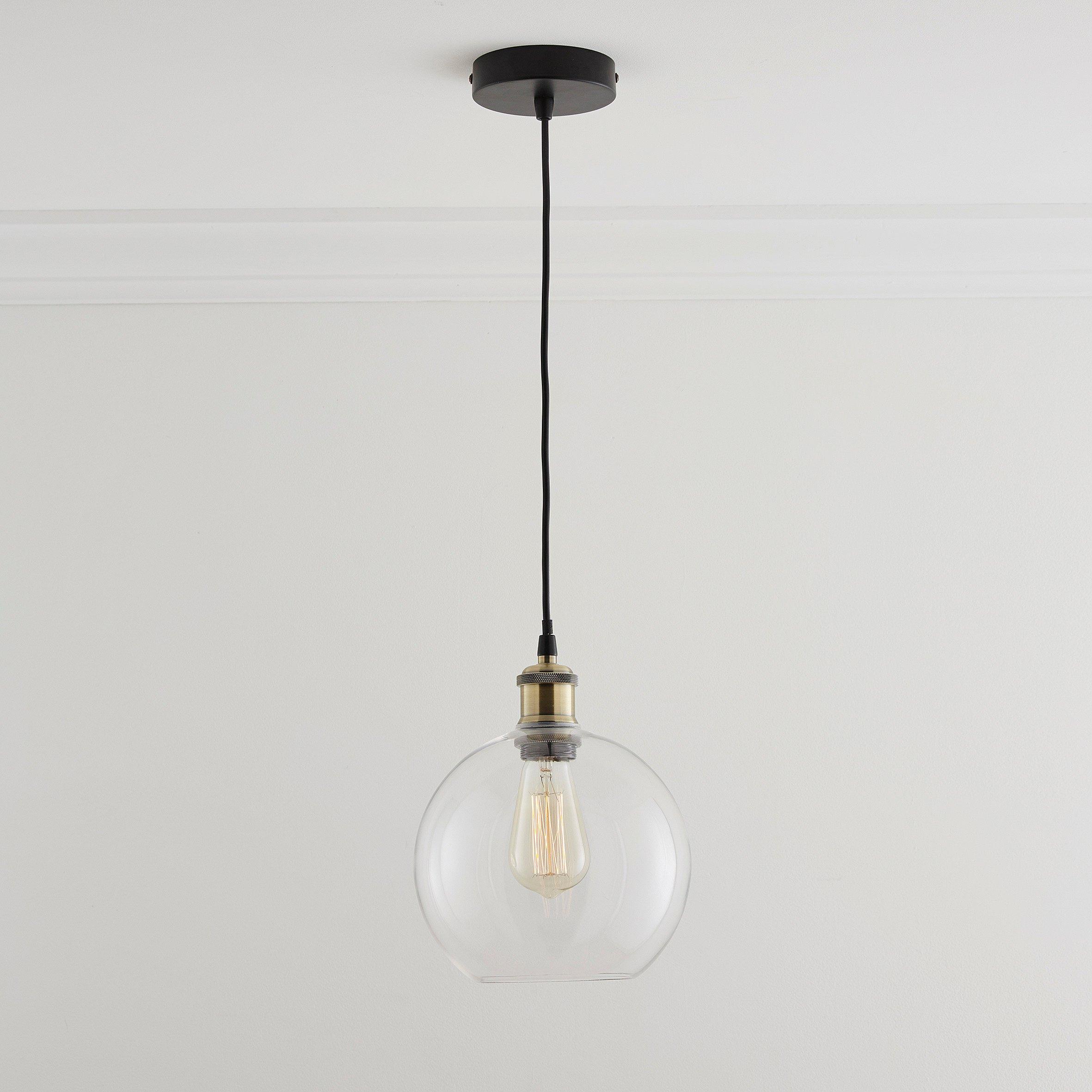 Clear - K Living - Antonio Glass 1 Light Pen - 1