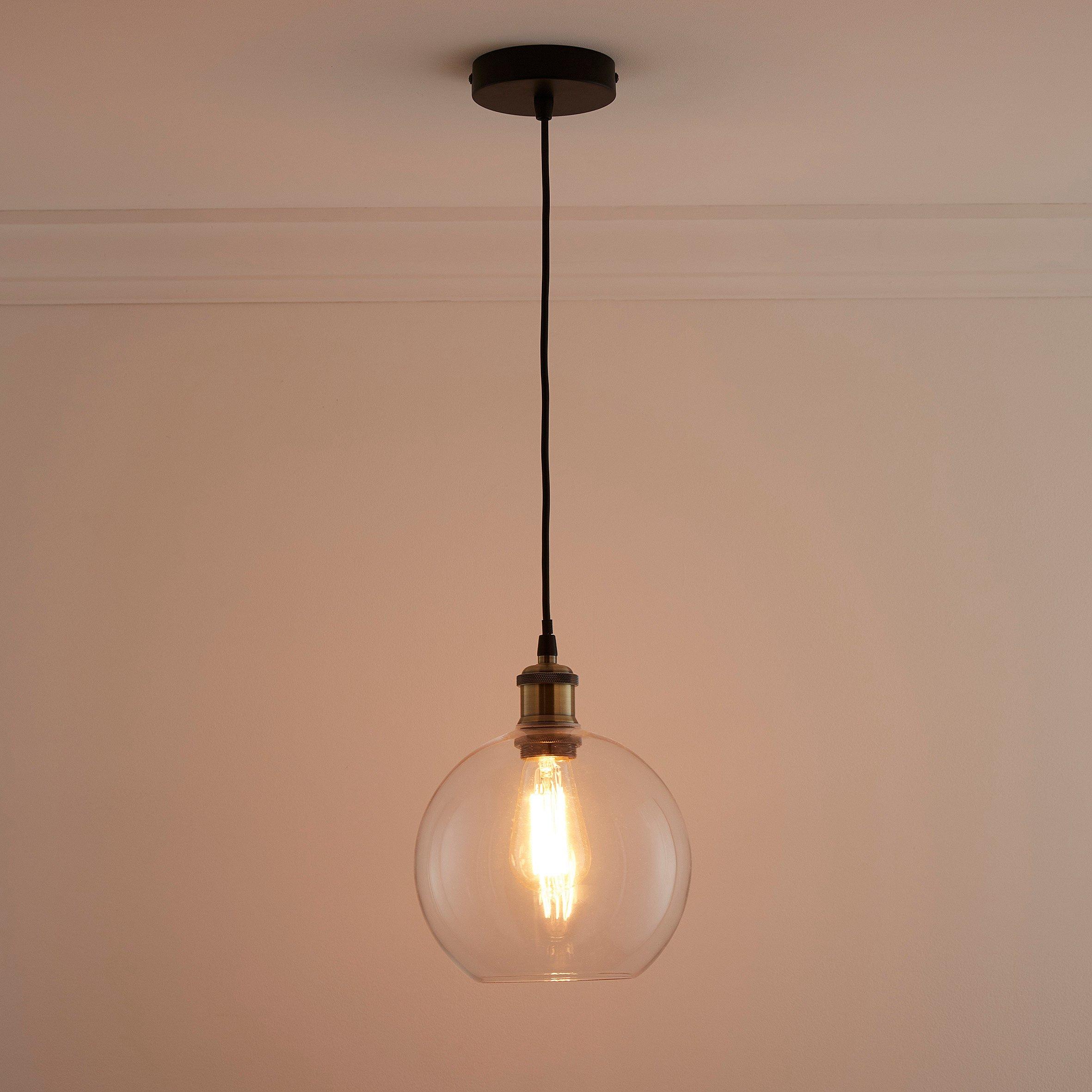 Clear - K Living - Antonio Glass 1 Light Pen - 2