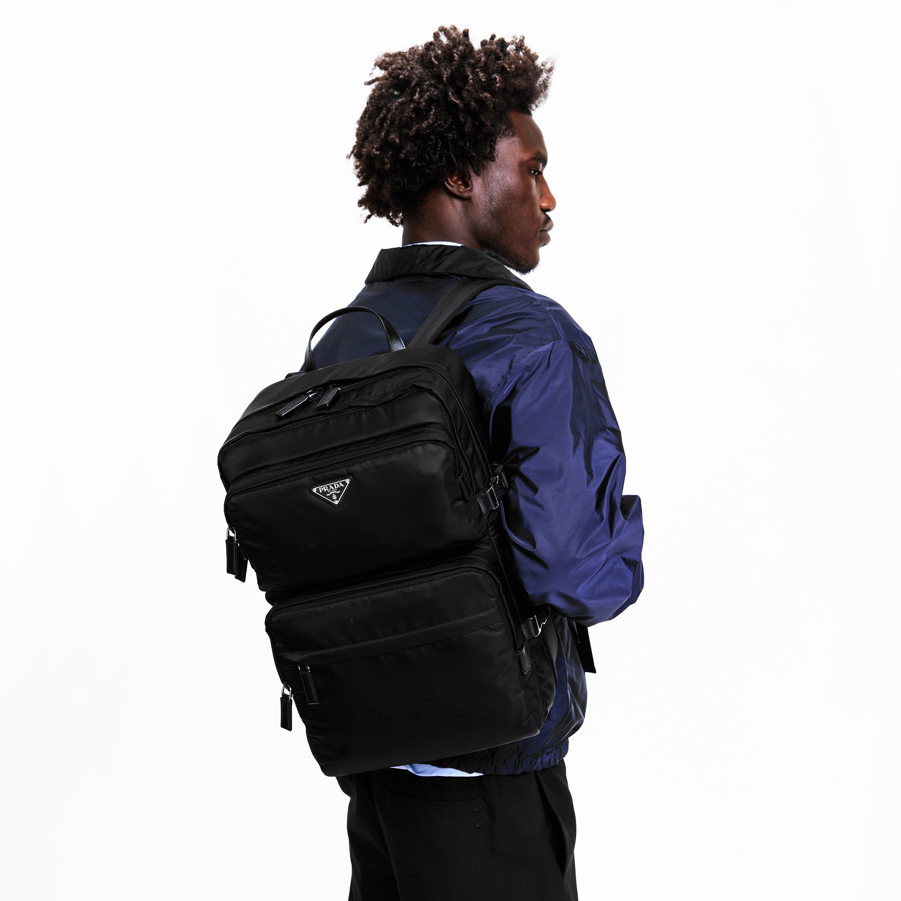 Black - Prada - Prada Backpack Sn62 - 3